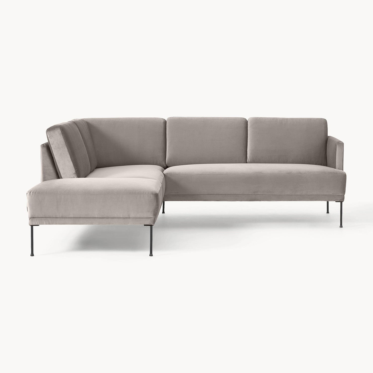 Catania L-Shape Sofa in Beige