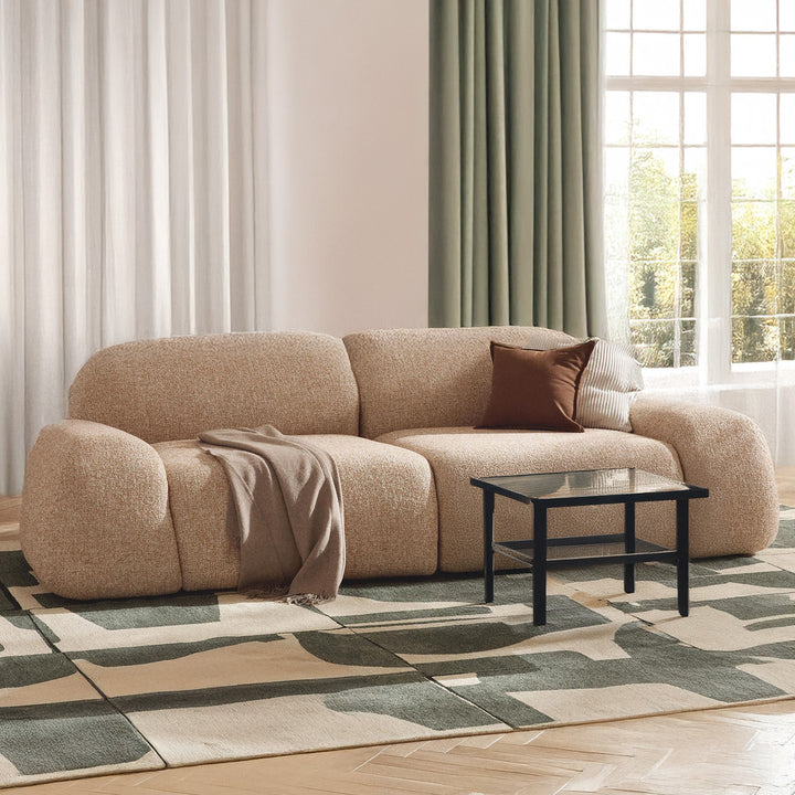 Parma Cozy Seating 2 Seater- Rustic Beige – BLCK Homes
