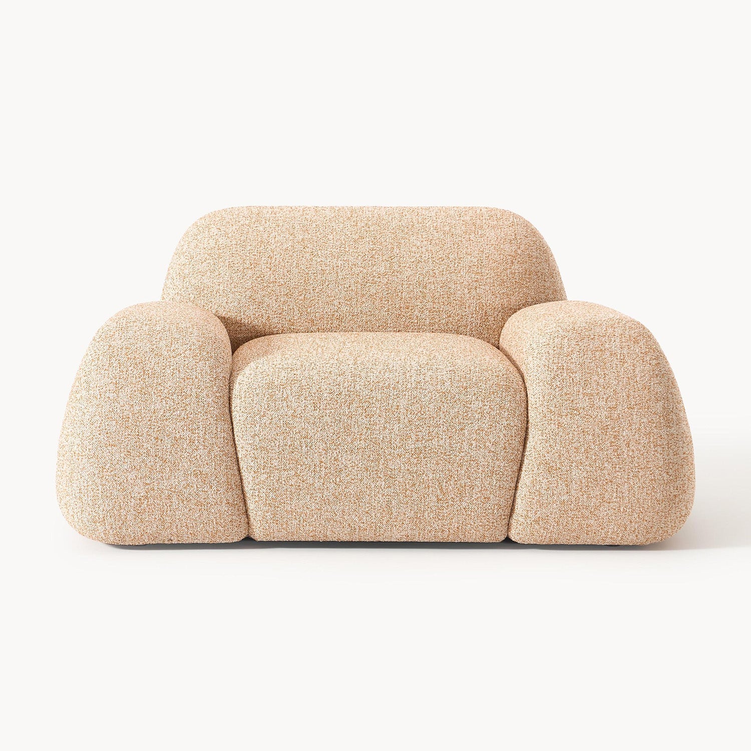 Como 1 Seater Sofa in Rustic Beige