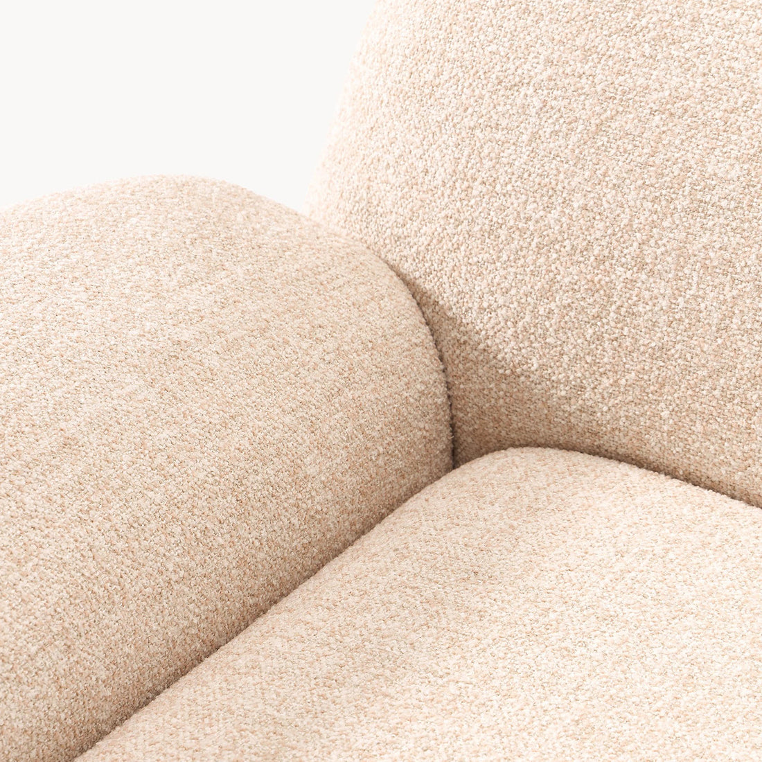 Como 1 Seater Sofa in Rustic Pink