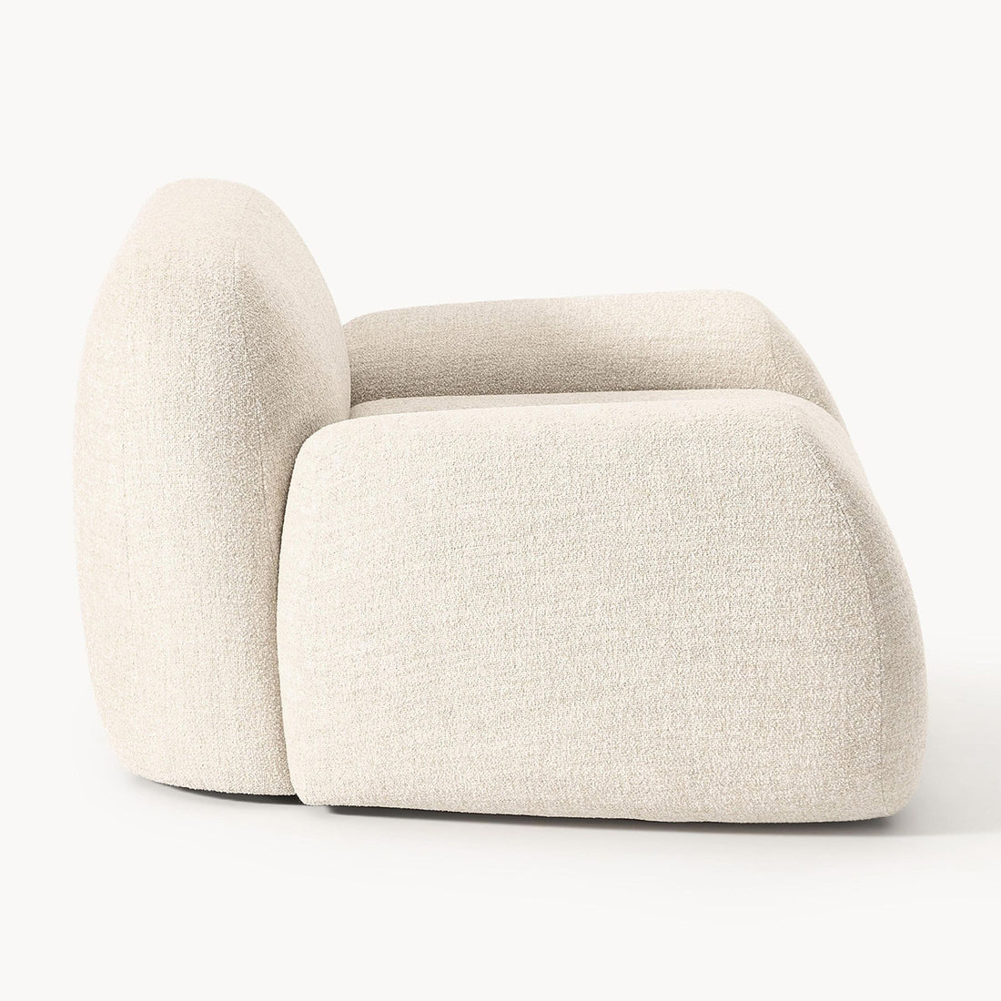 Como 1 Seater Sofa in White
