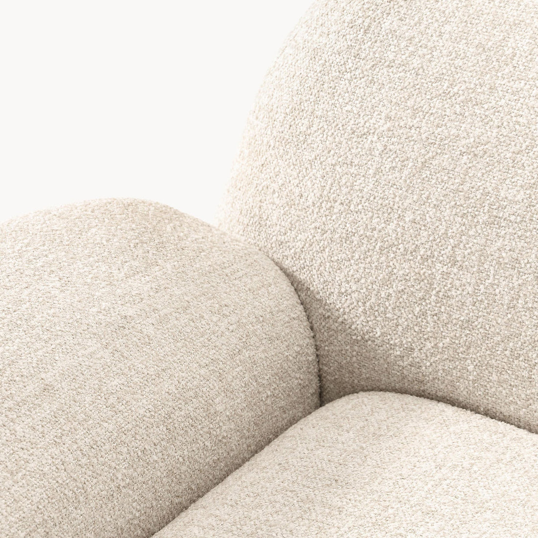 Como 1 Seater Sofa in White