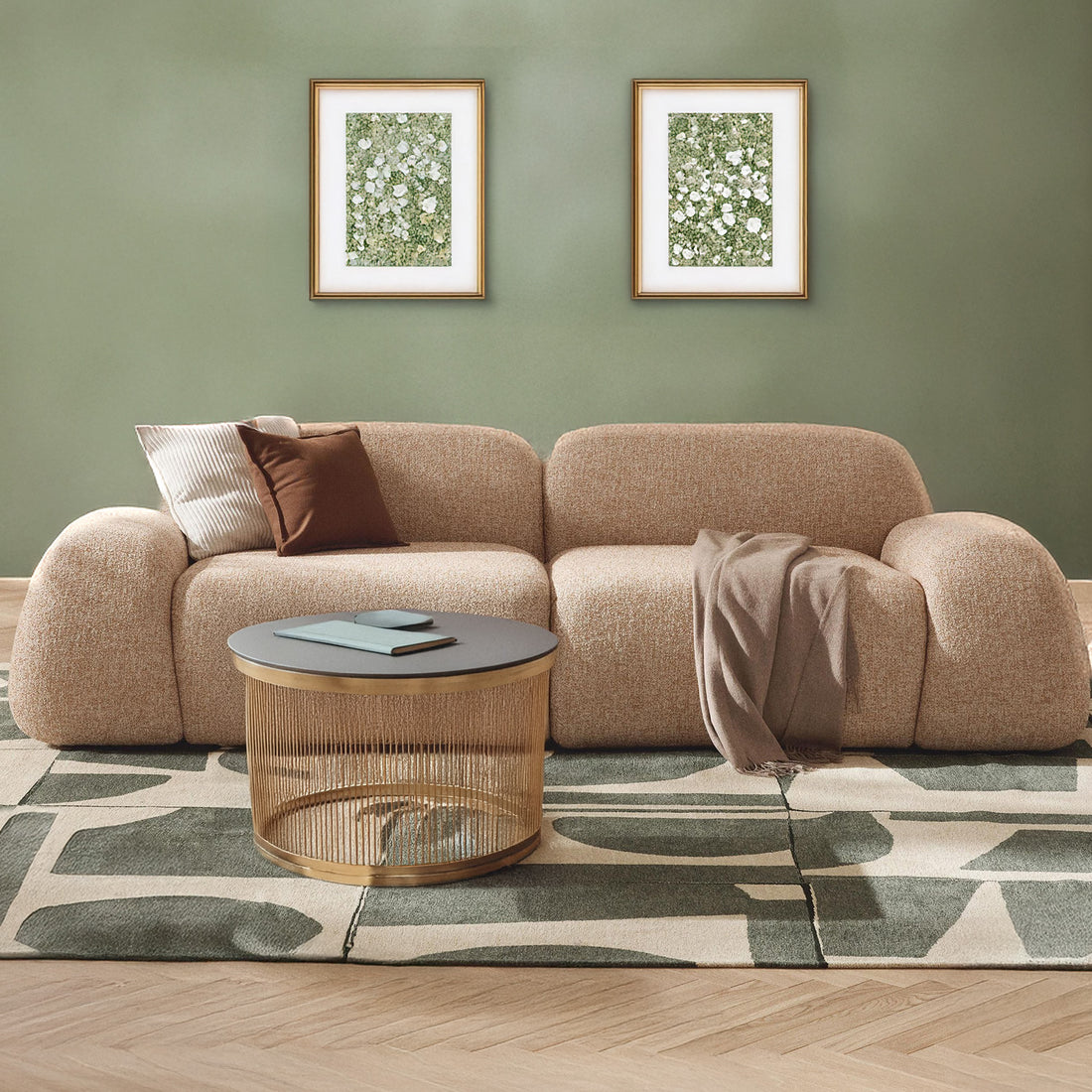 Armonia 2 Seater Sofa - Rustic Beige – BLCK Homes