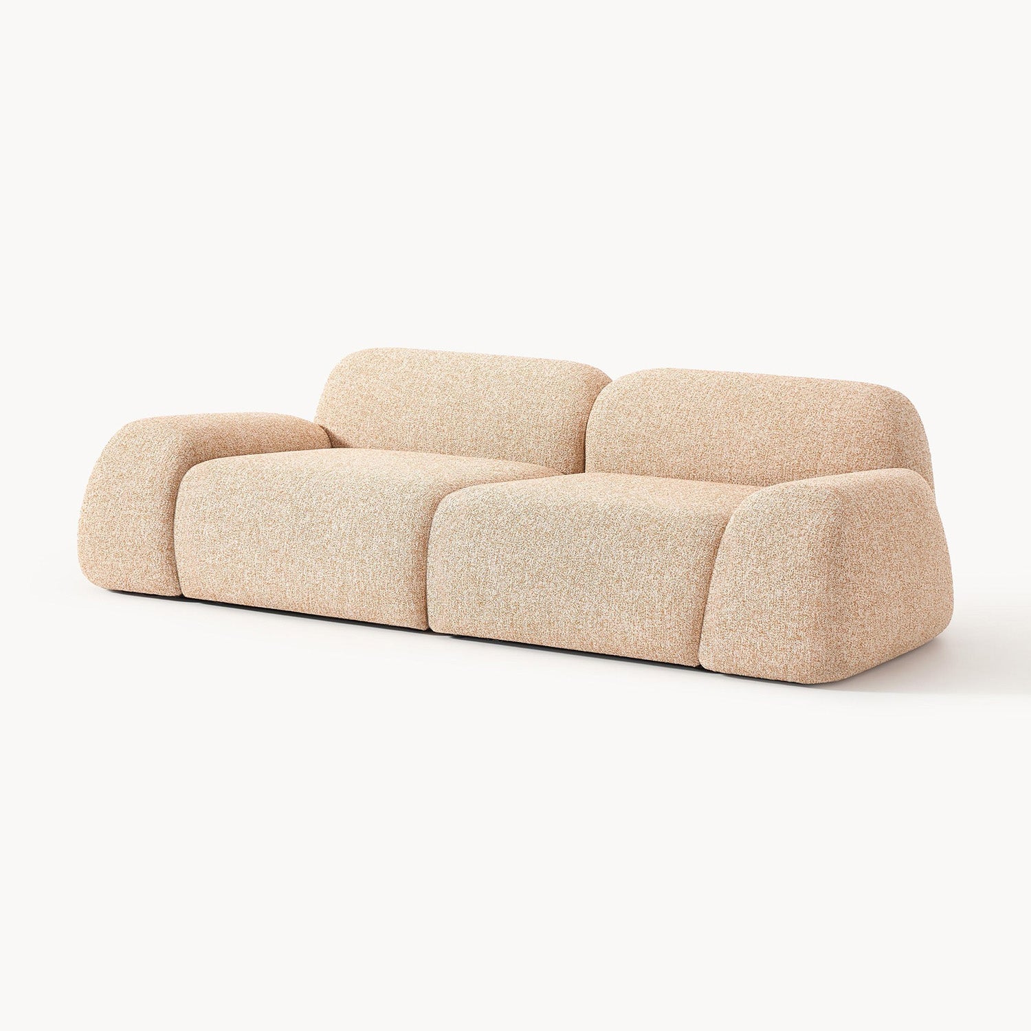 Armonia 2 Seater Sofa in Rustic Beige