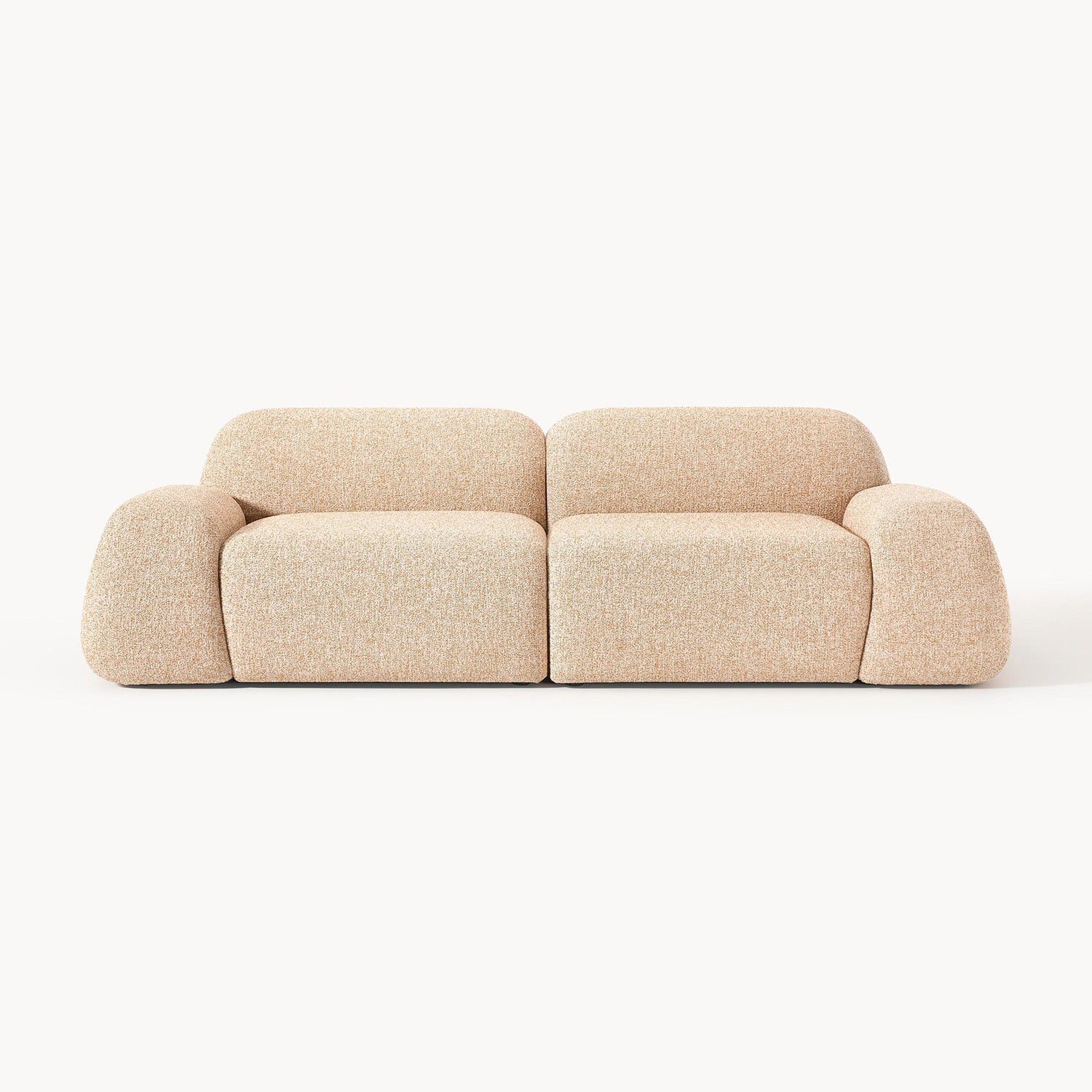Armonia 2 Seater Sofa in Rustic Beige