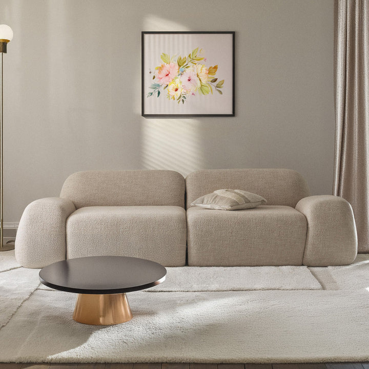 Armonia 2 Seater Sofa - Rustic Pink – BLCK Homes