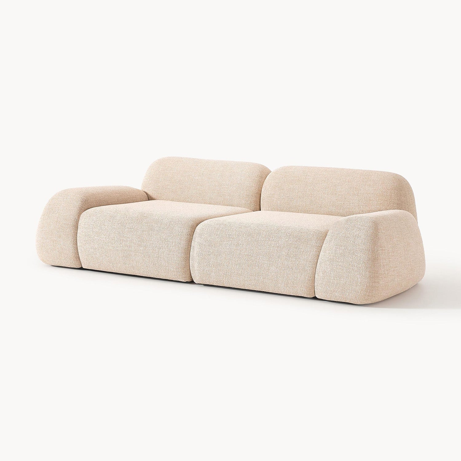 Armonia 2 Seater Sofa in Rustic Pink