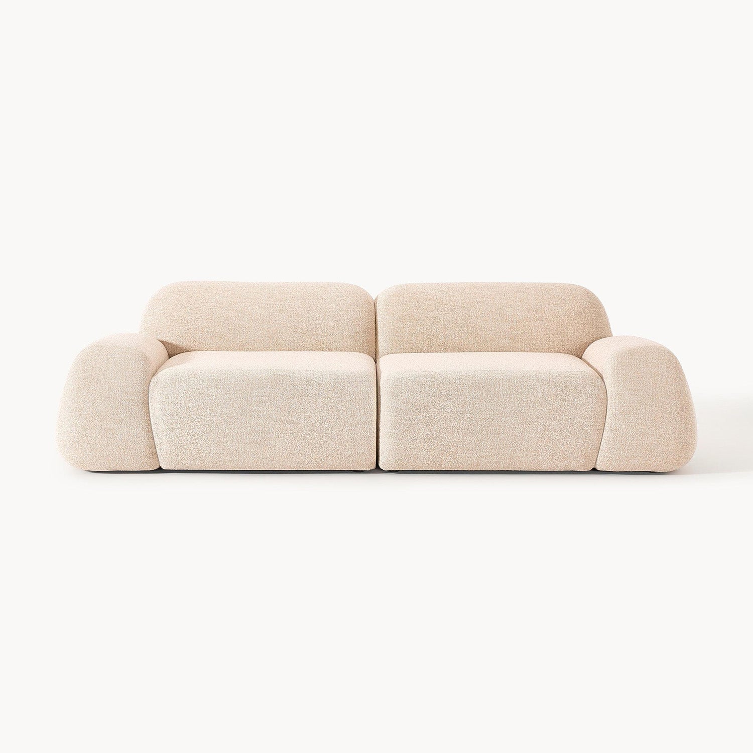 Armonia 2 Seater Sofa in Rustic Pink