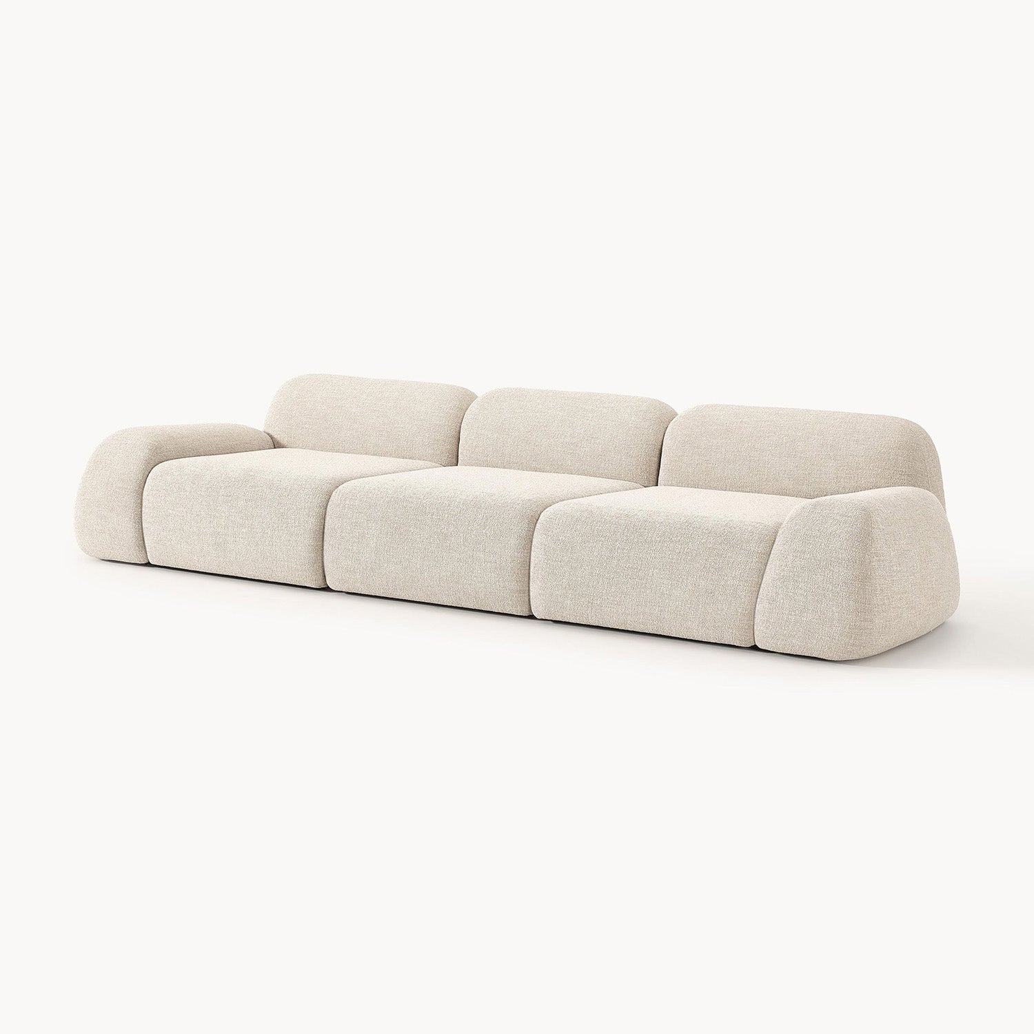 Grazia 3 Seater Sofa in Off White