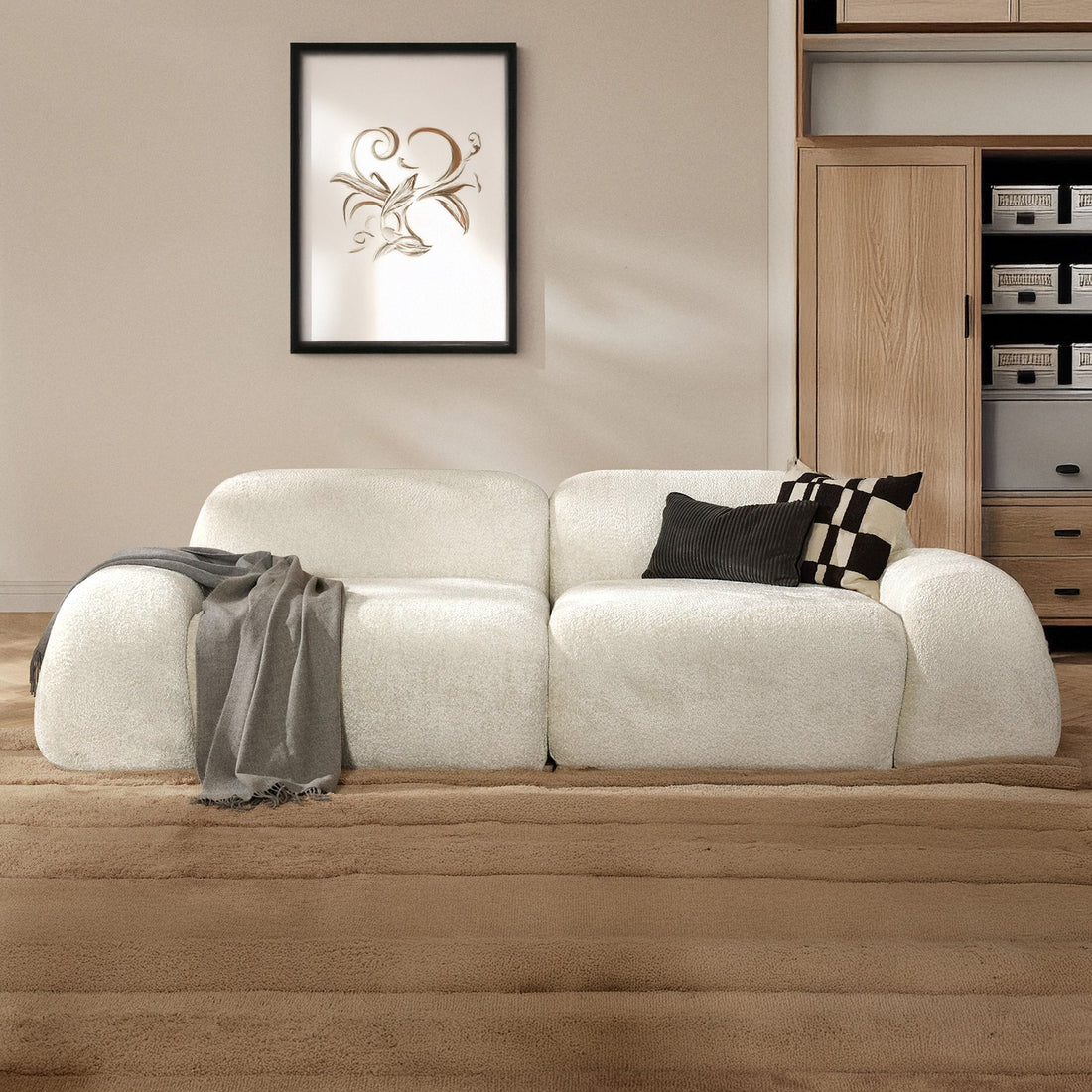 Armonia 2 Seater Sofa - Off White – BLCK Homes