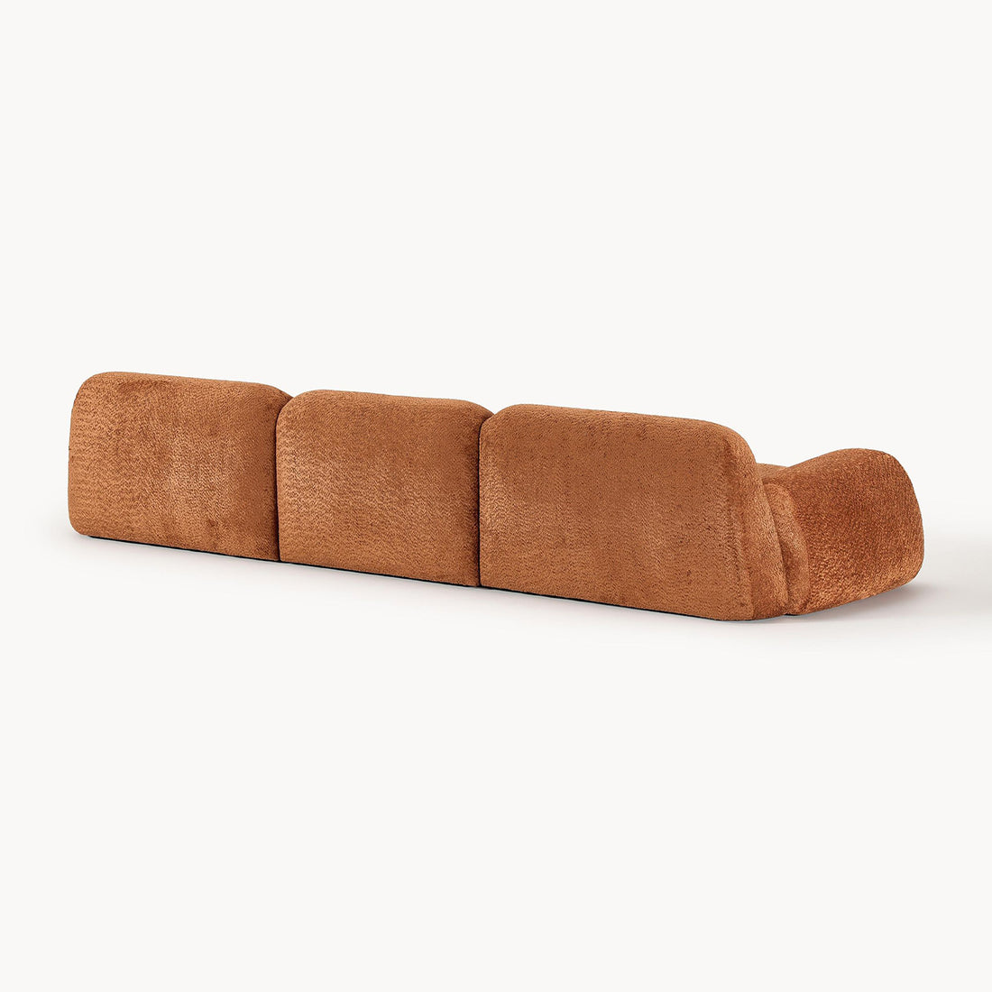 Grazia 3 Seater Sofa in Rustic Orange