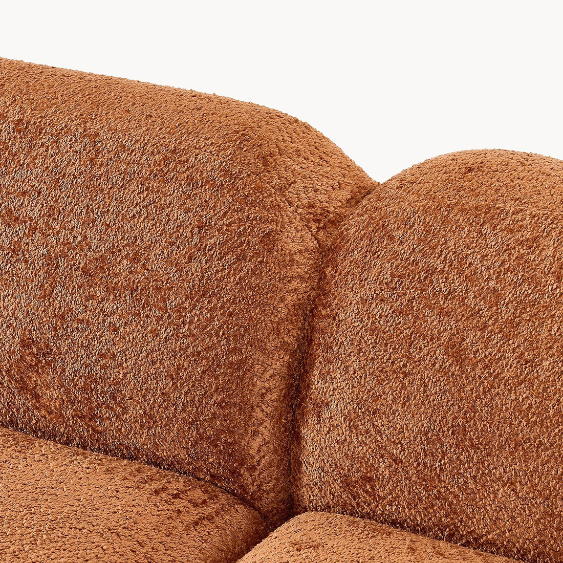 Grazia 3 Seater Sofa in Rustic Orange