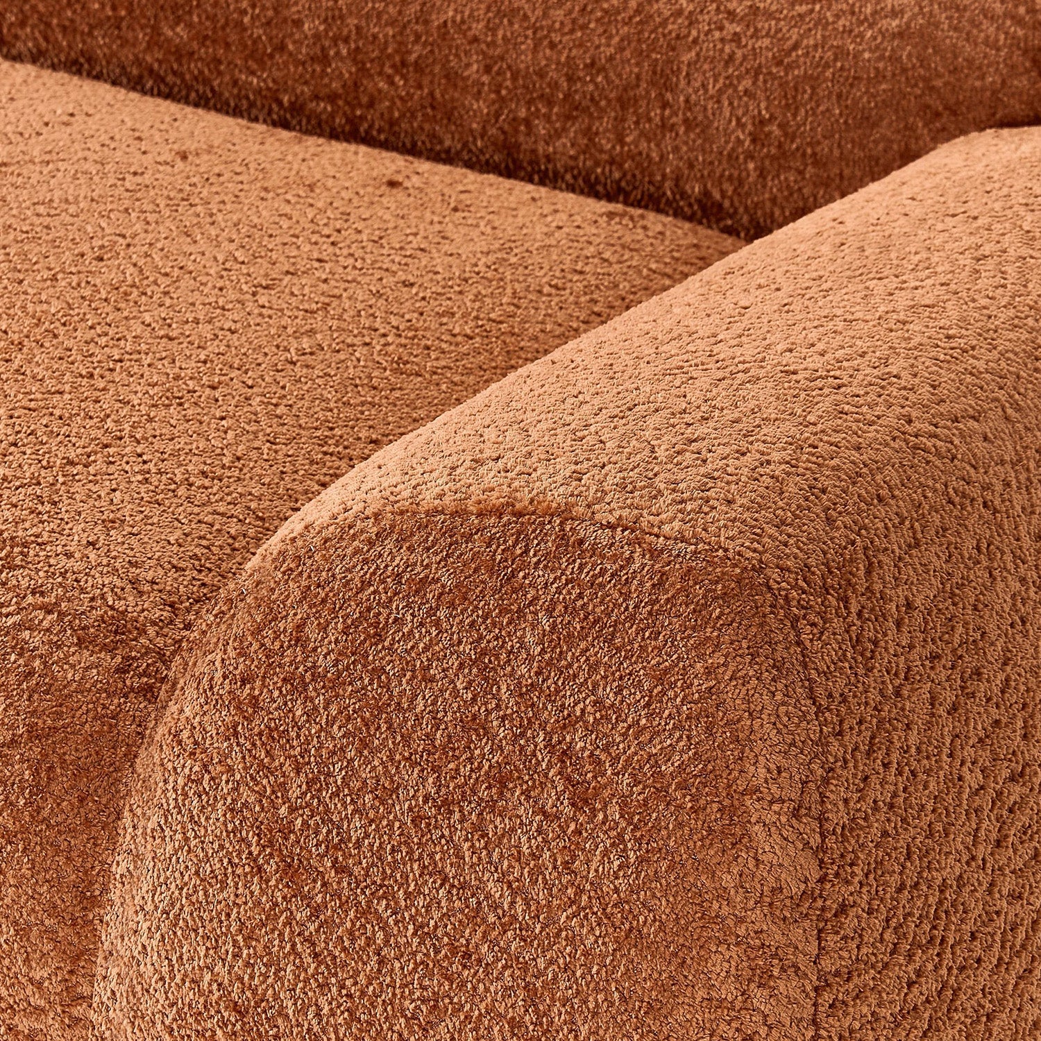 Grazia 3 Seater Sofa in Rustic Orange