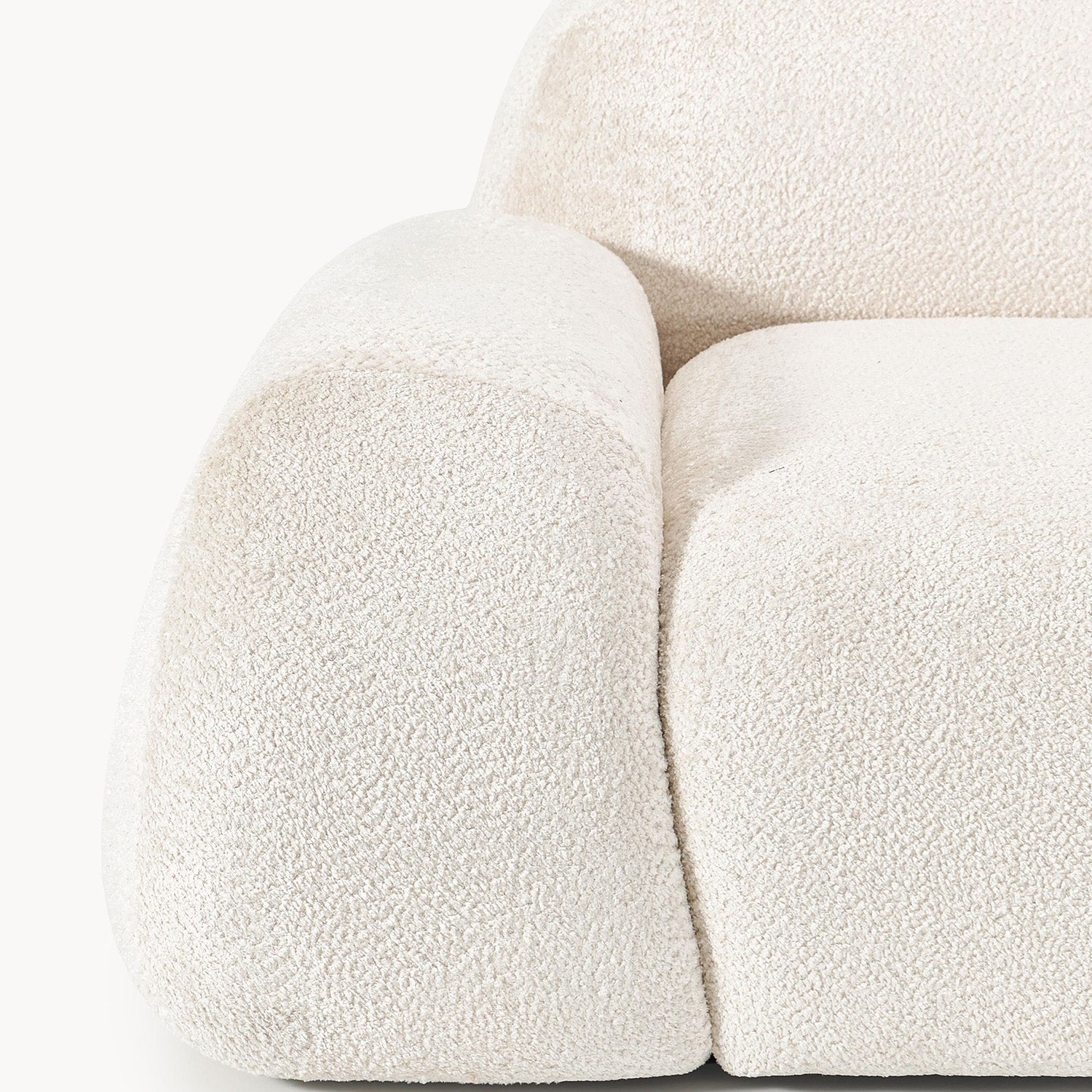 Grazia 3 Seater Sofa in White