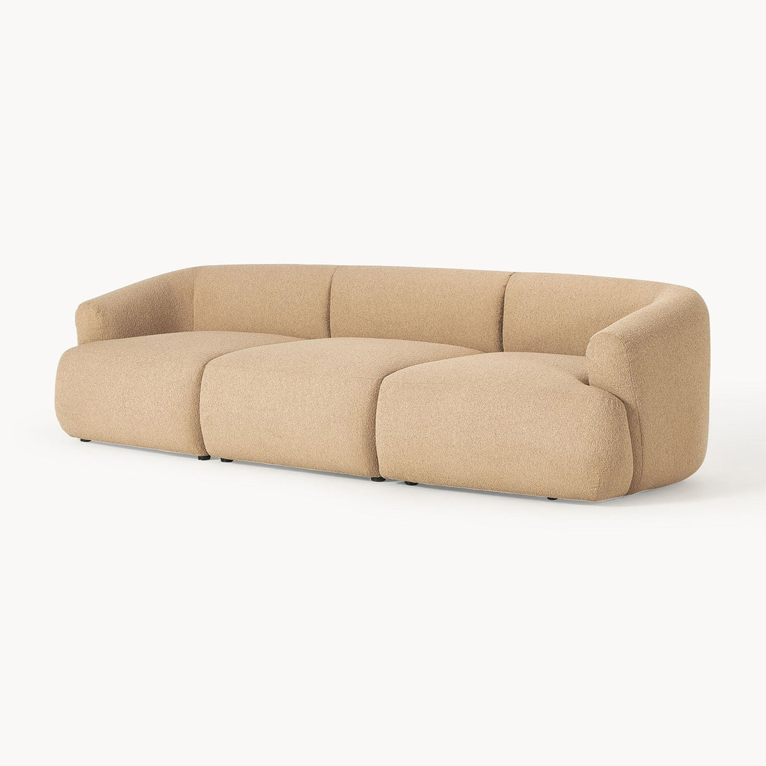 Ostia 3 Seater Sofa in Beige