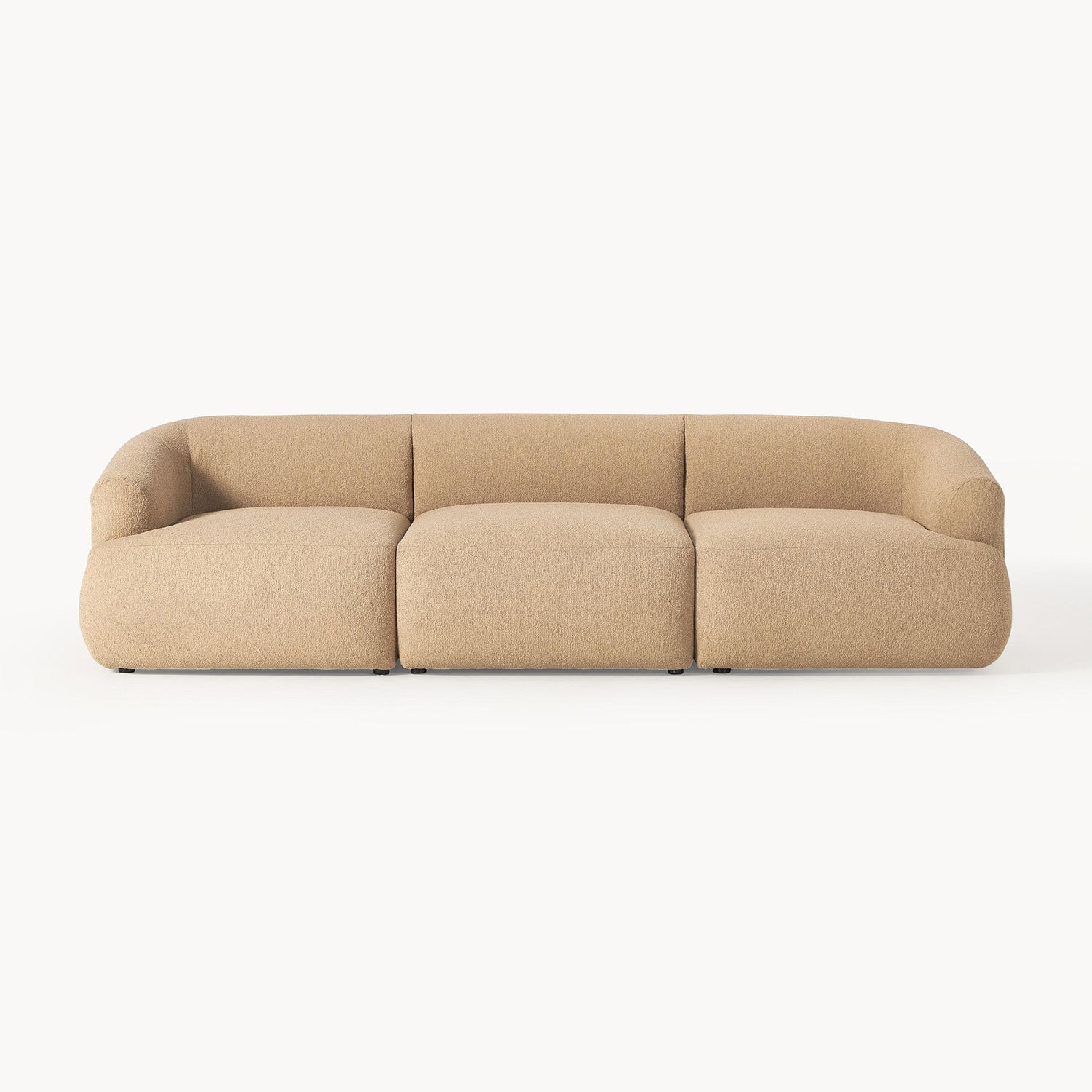Ostia 3 Seater Sofa in Beige