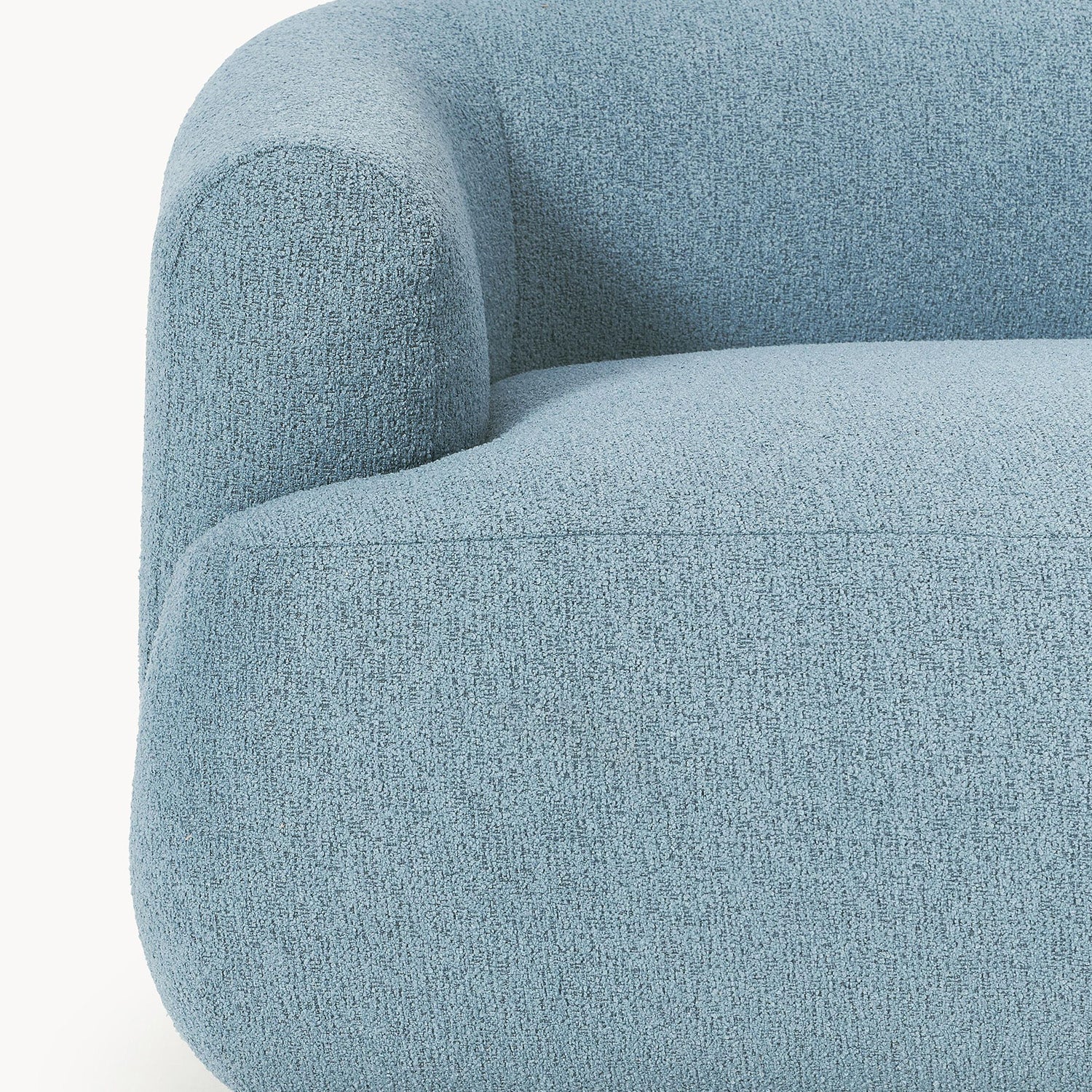 Ostia 3 Seater Sofa in Sky Blue