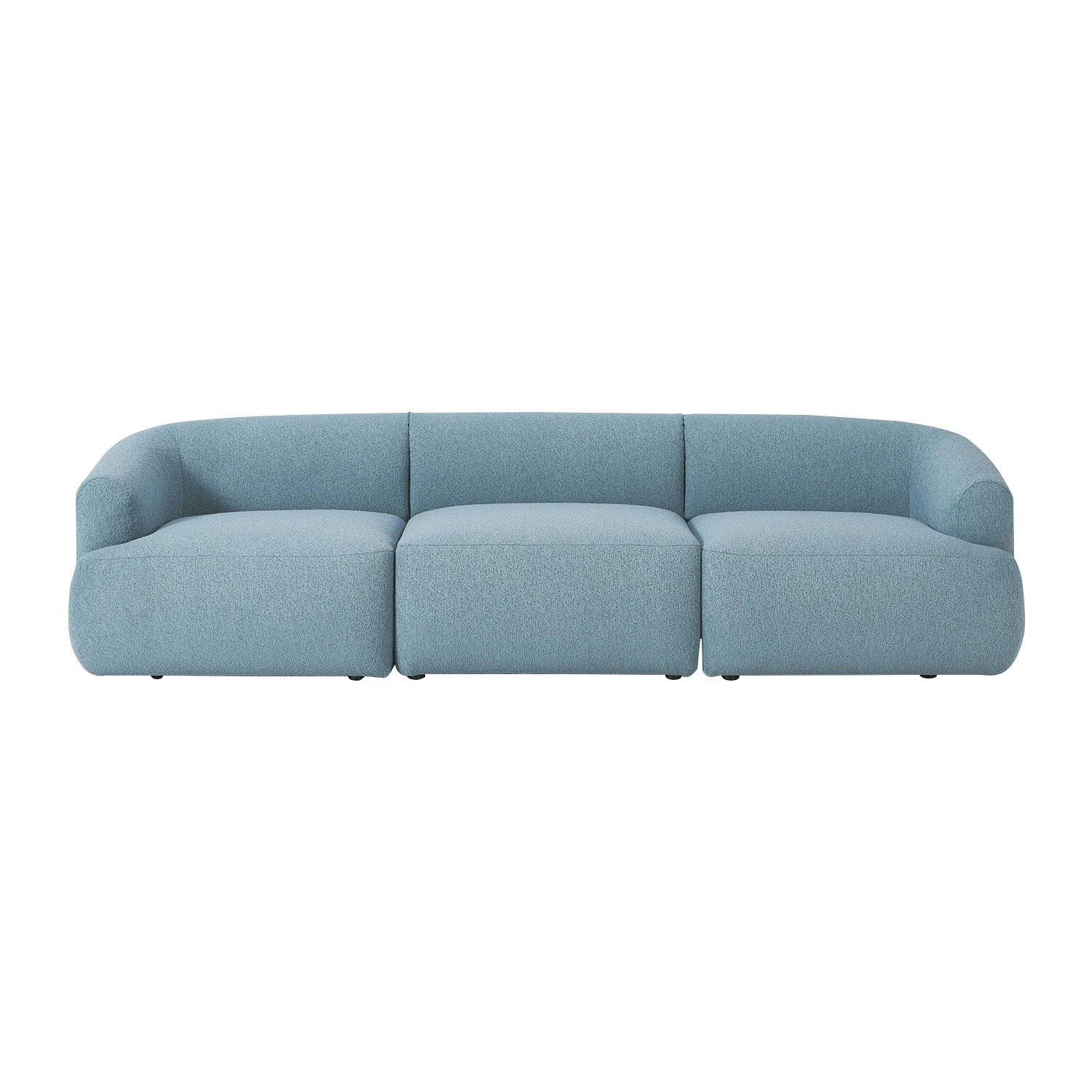 Ostia 3 Seater Sofa in Sky Blue