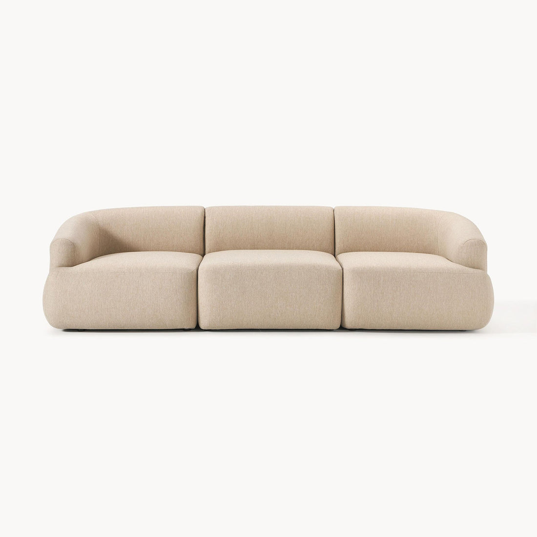 Ostia 3 Seater Sofa in Off White