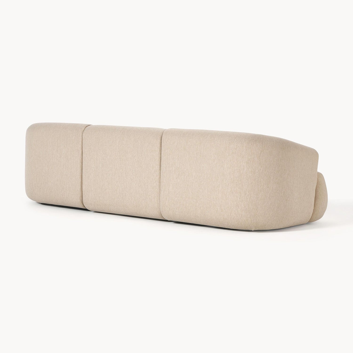 Ostia 3 Seater Sofa in Off White