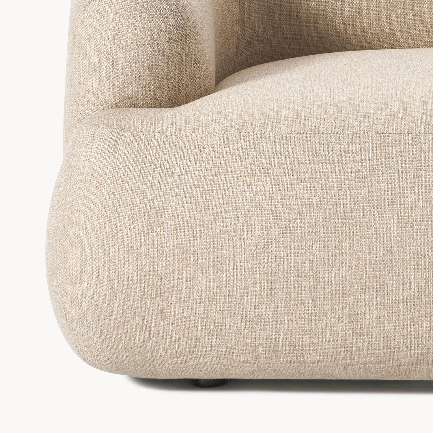 Ostia 3 Seater Sofa in Off White