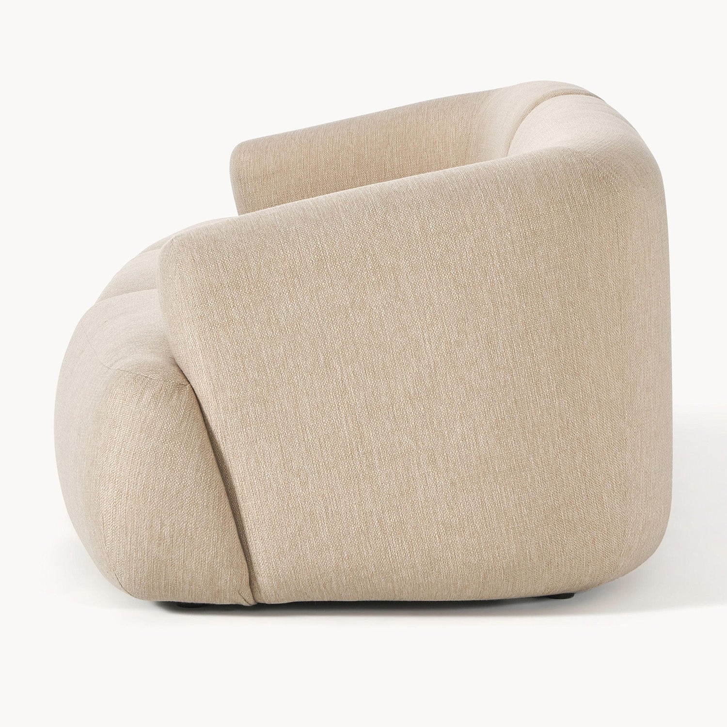 Ostia 3 Seater Sofa in Off White