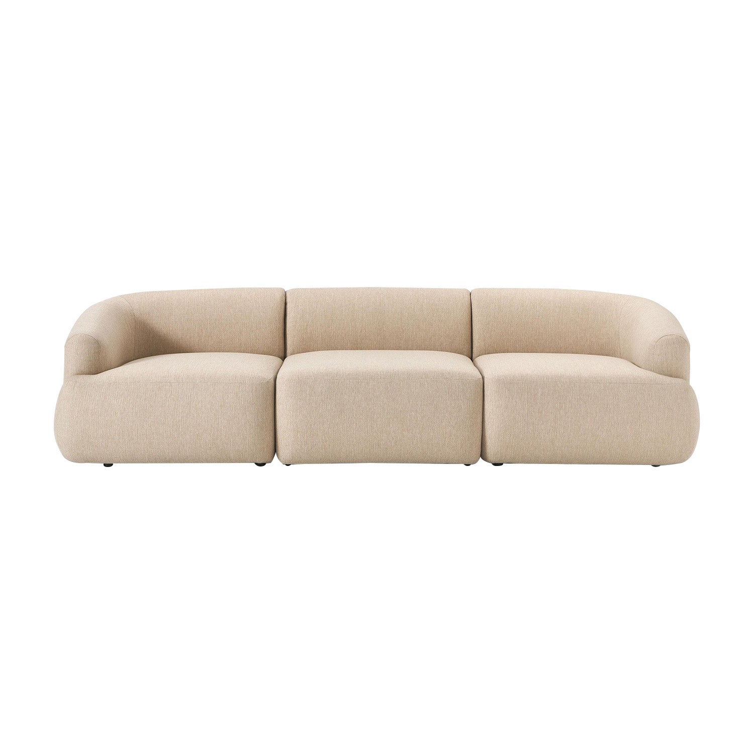 Ostia 3 Seater Sofa in Off White