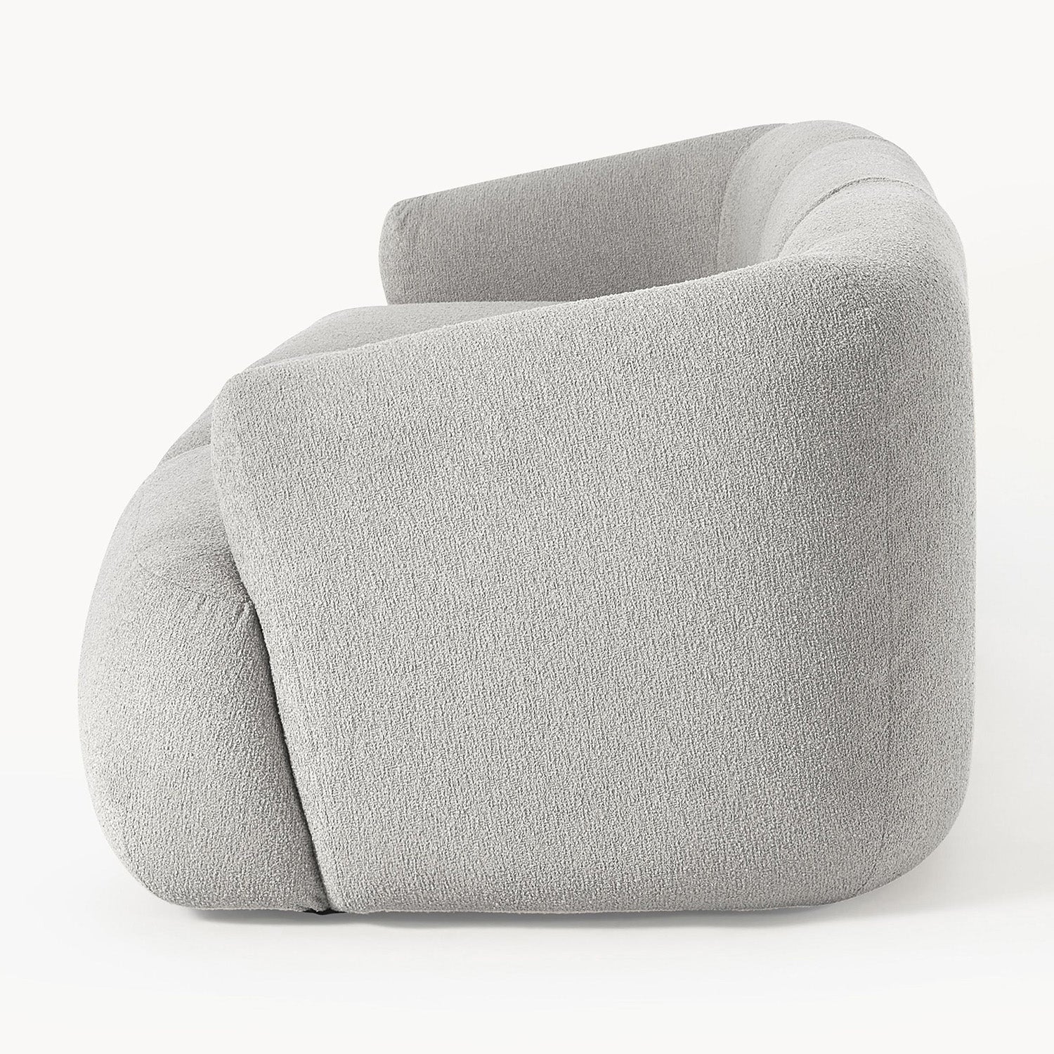 Ostia 3 Seater Sofa in Gray