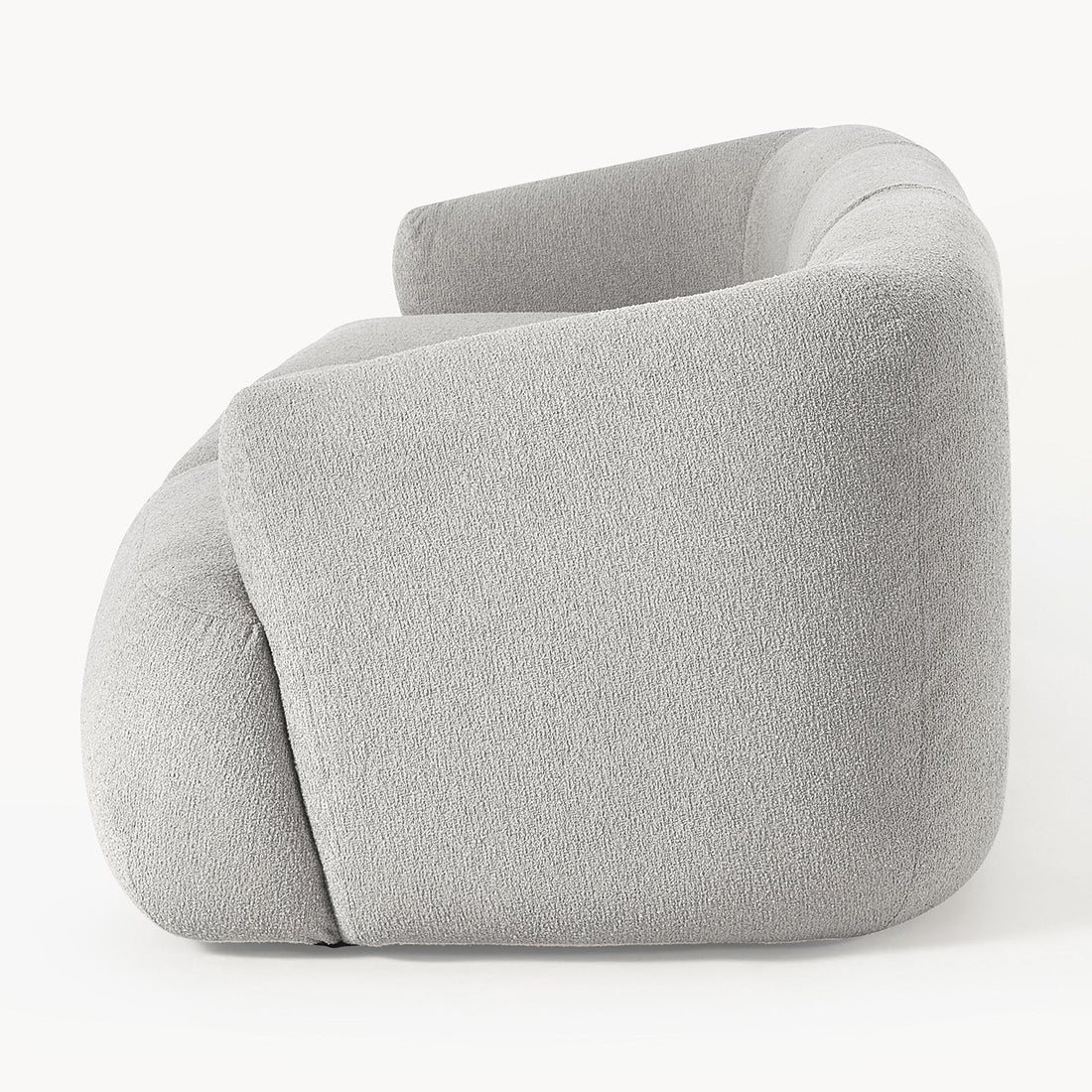 Ostia 3 Seater Sofa in Gray
