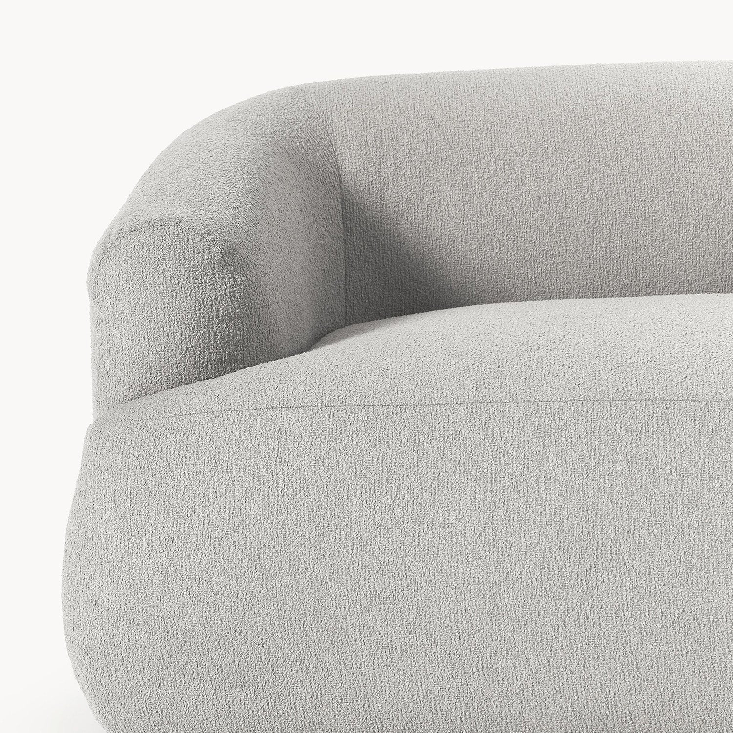 Ostia 3 Seater Sofa in Gray