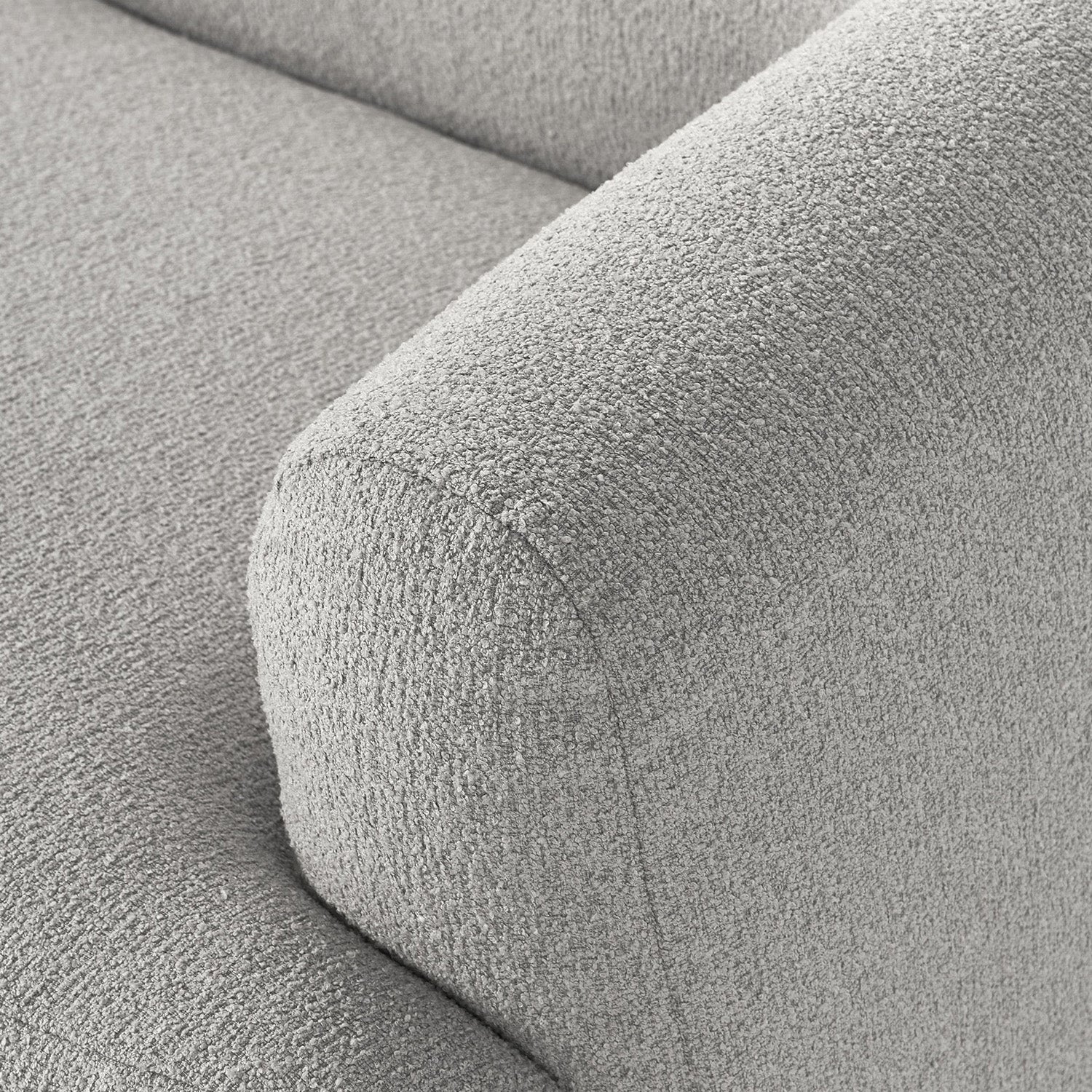 Ostia 3 Seater Sofa in Gray