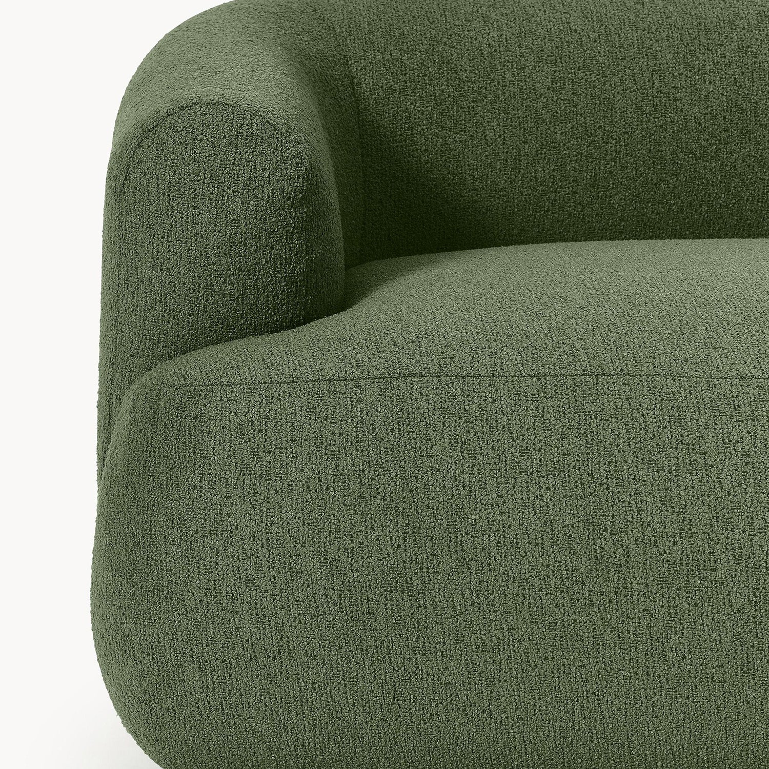 Ostia 3 Seater Sofa in Green