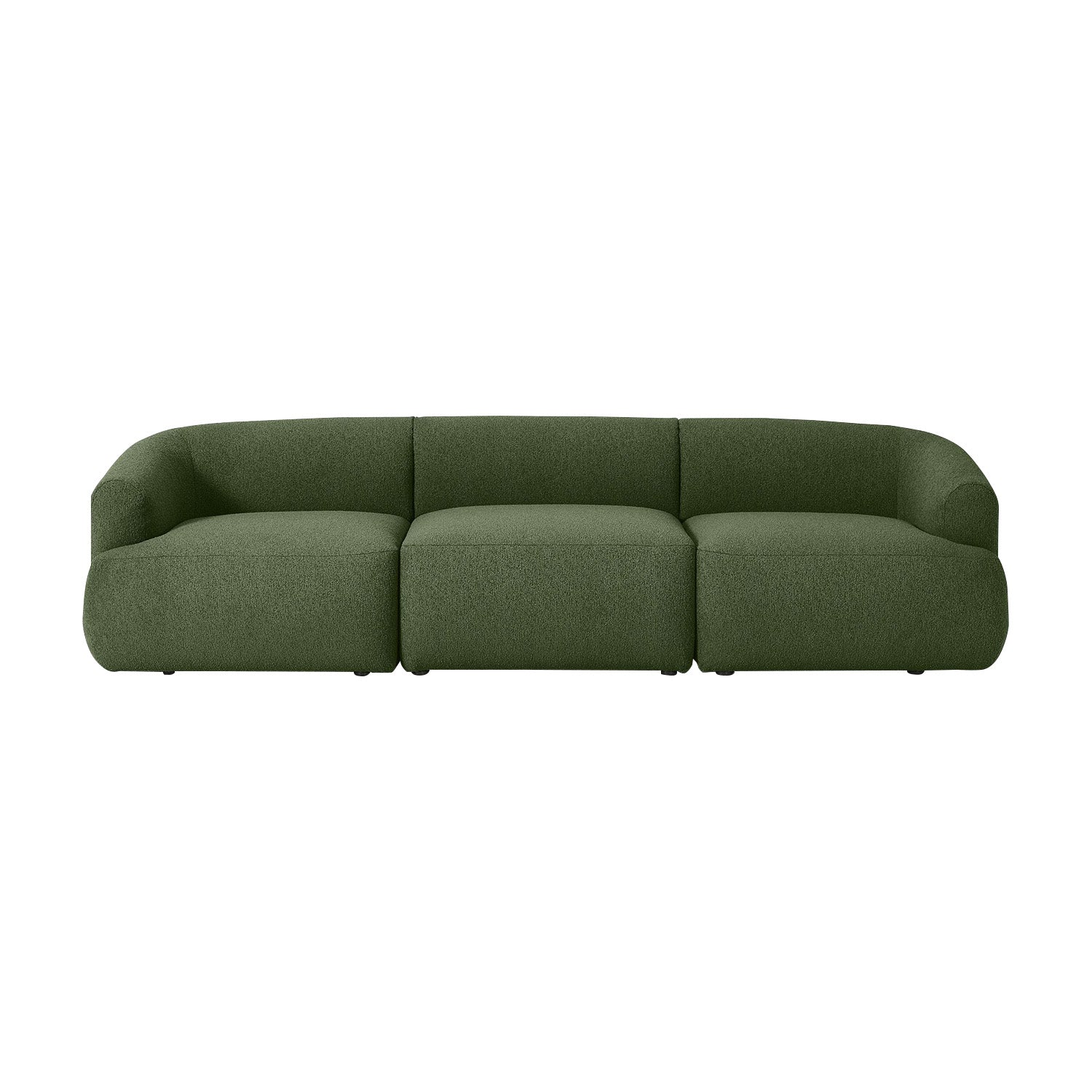 Ostia 3 Seater Sofa in Green