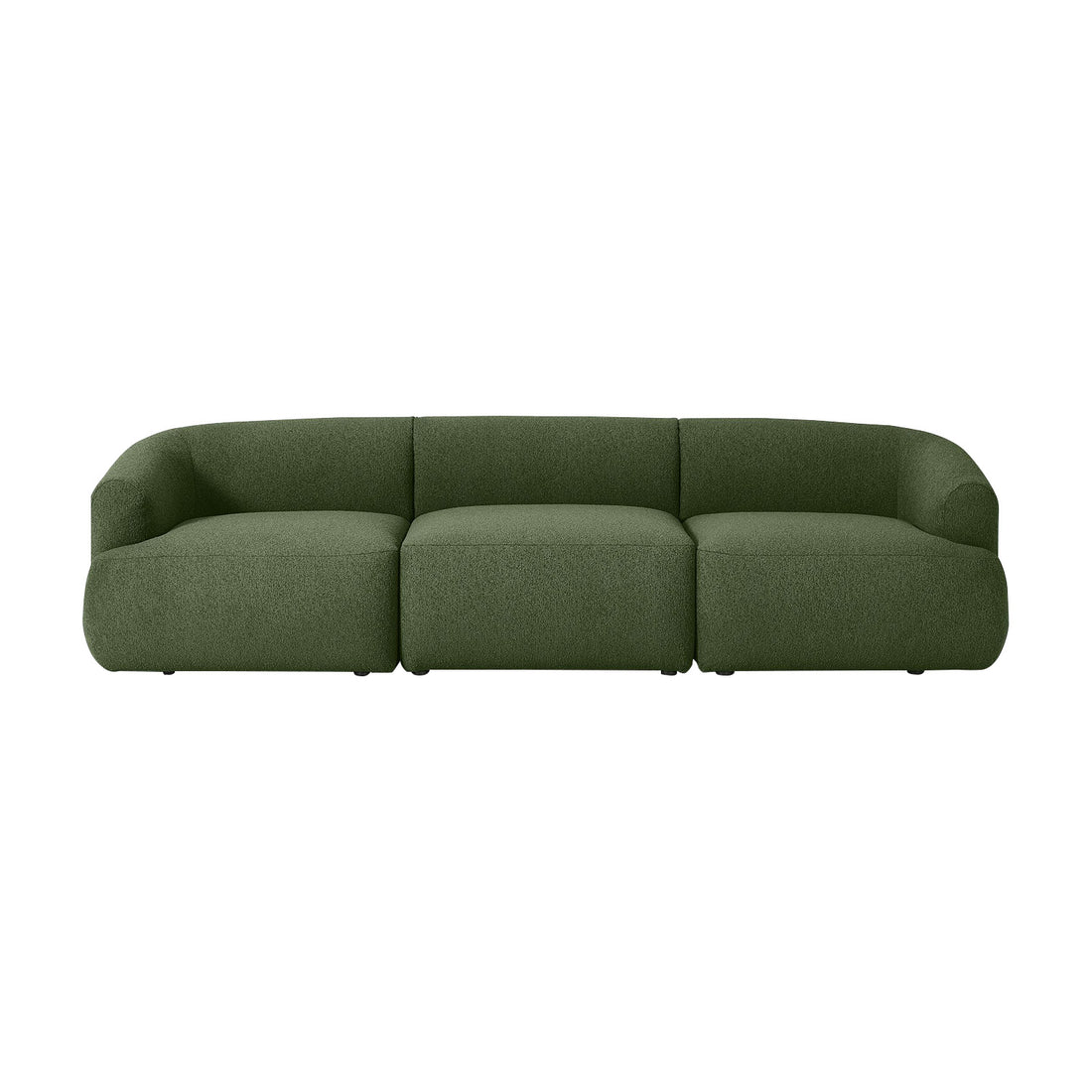 Ostia 3 Seater Sofa in Green