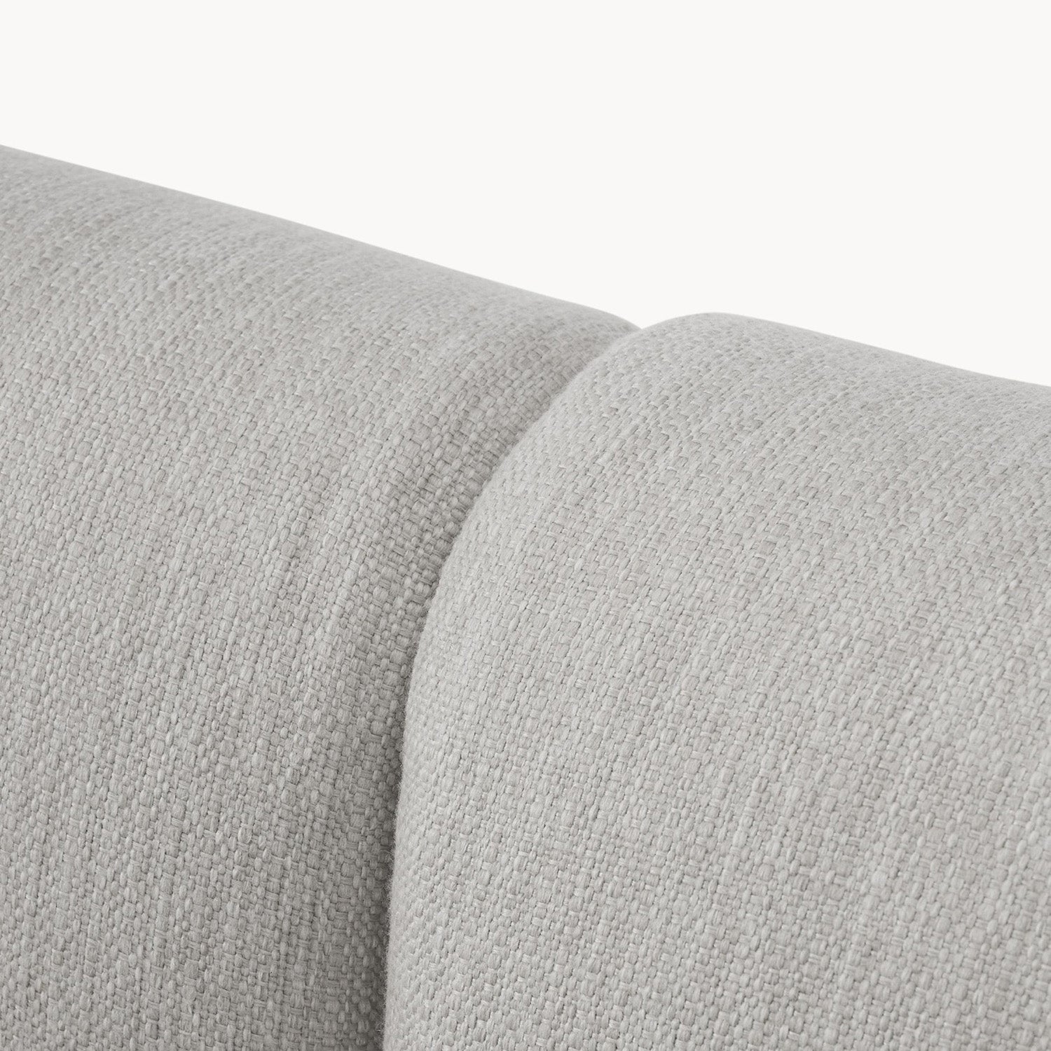 Ostia 3 Seater Sofa in Silver Gray