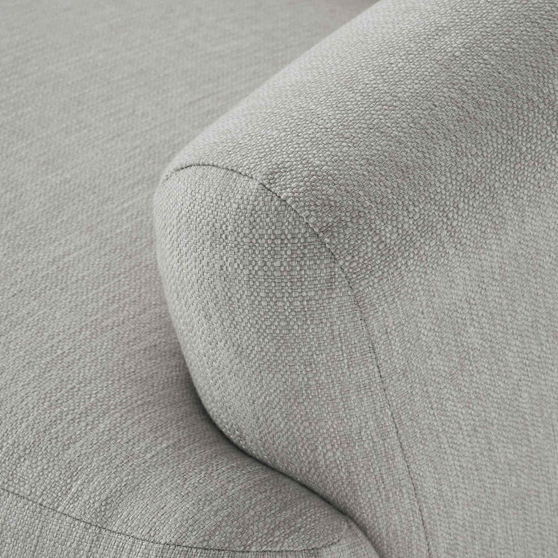 Ostia 3 Seater Sofa in Silver Gray