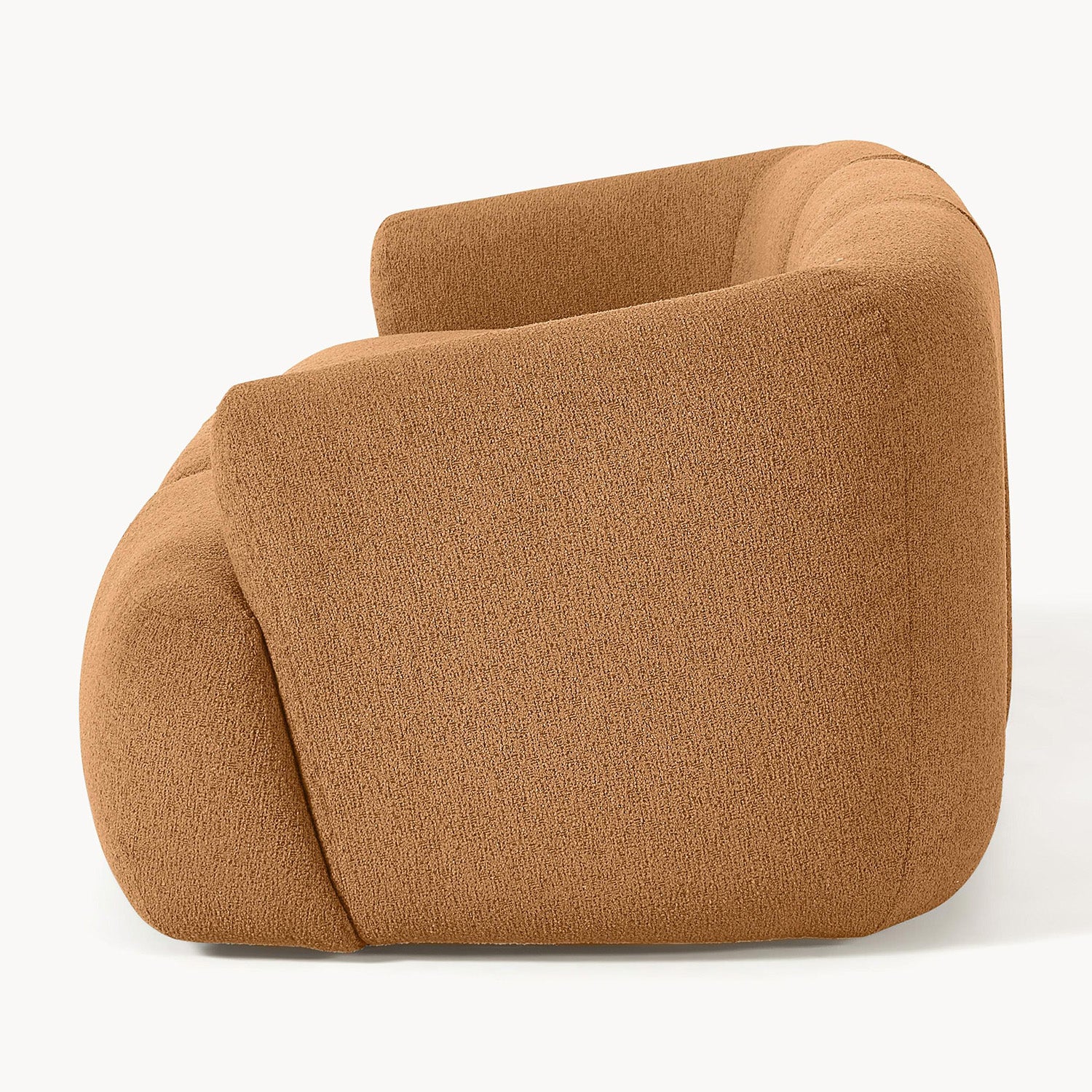Ostia 3 Seater Sofa in Rustic Brown