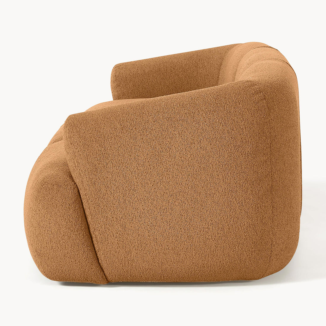 Ostia 3 Seater Sofa in Rustic Brown