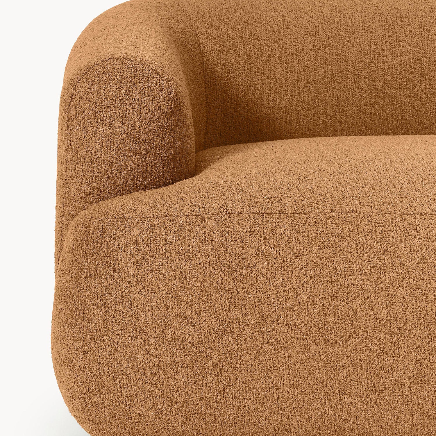 Ostia 3 Seater Sofa in Rustic Brown