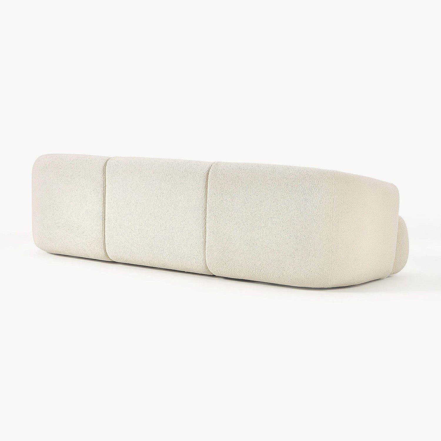 Ostia 3 Seater Sofa in White
