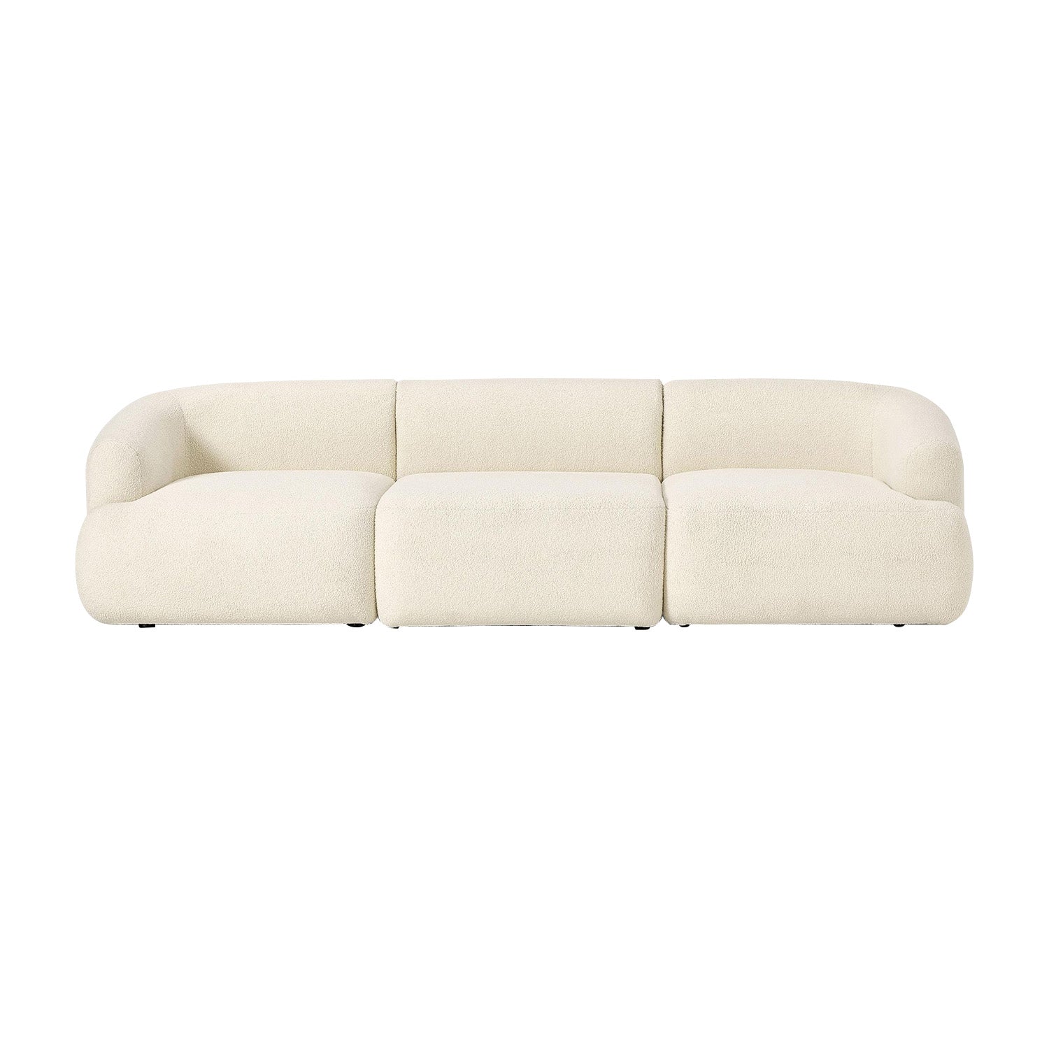 Ostia 3 Seater Sofa in White