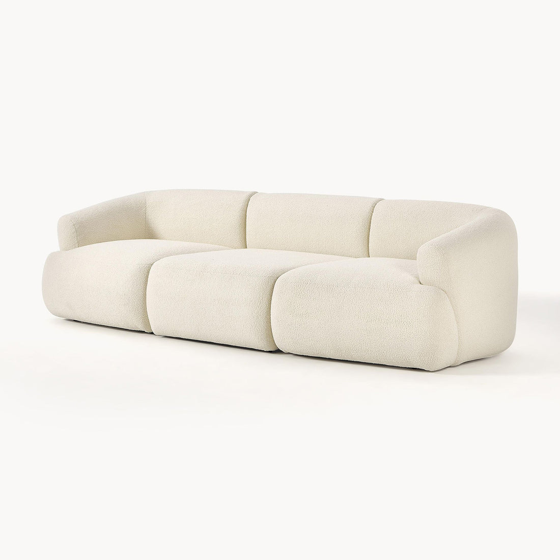 Ostia 3 Seater Sofa in White