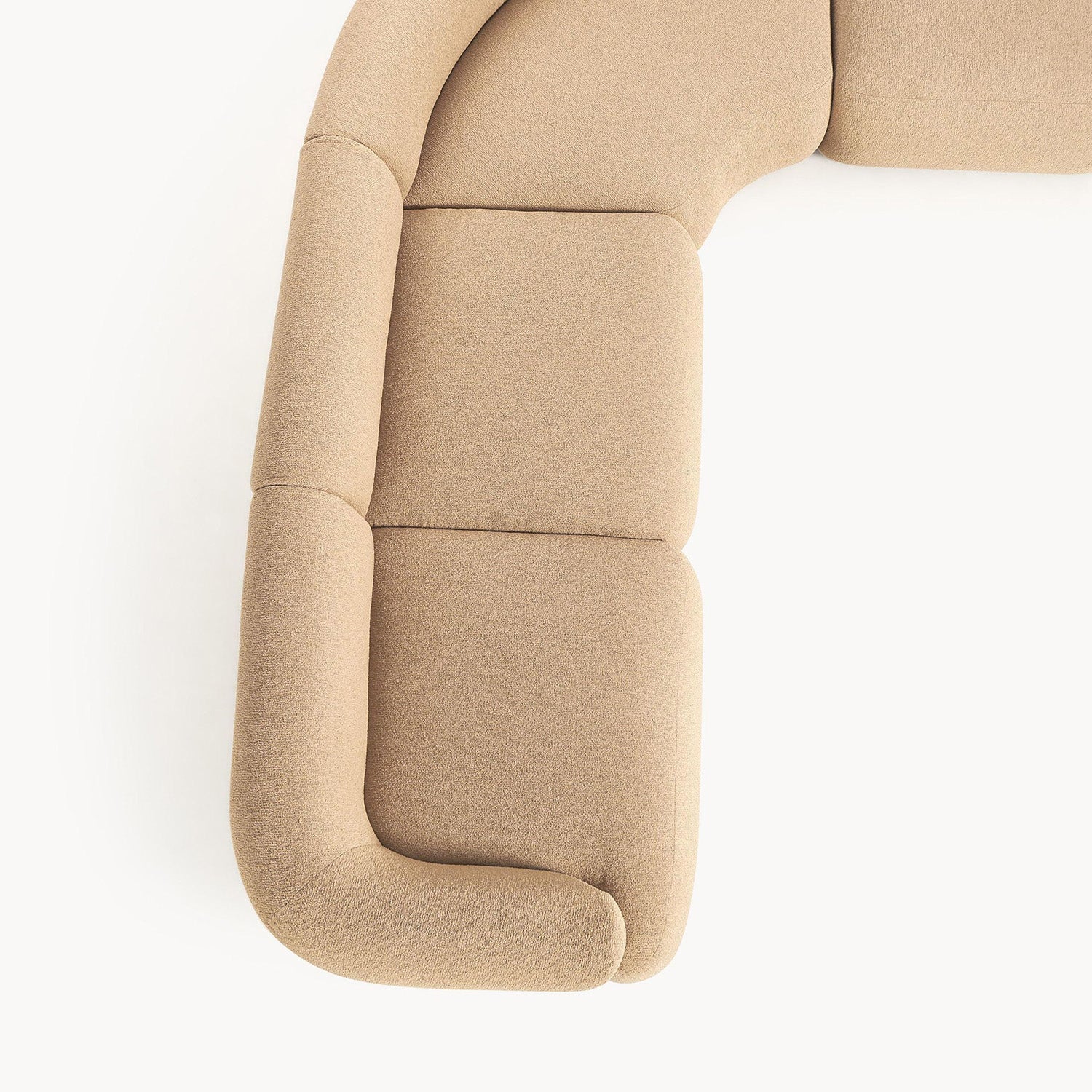 Caracalla L-Shape Sofa in Beige