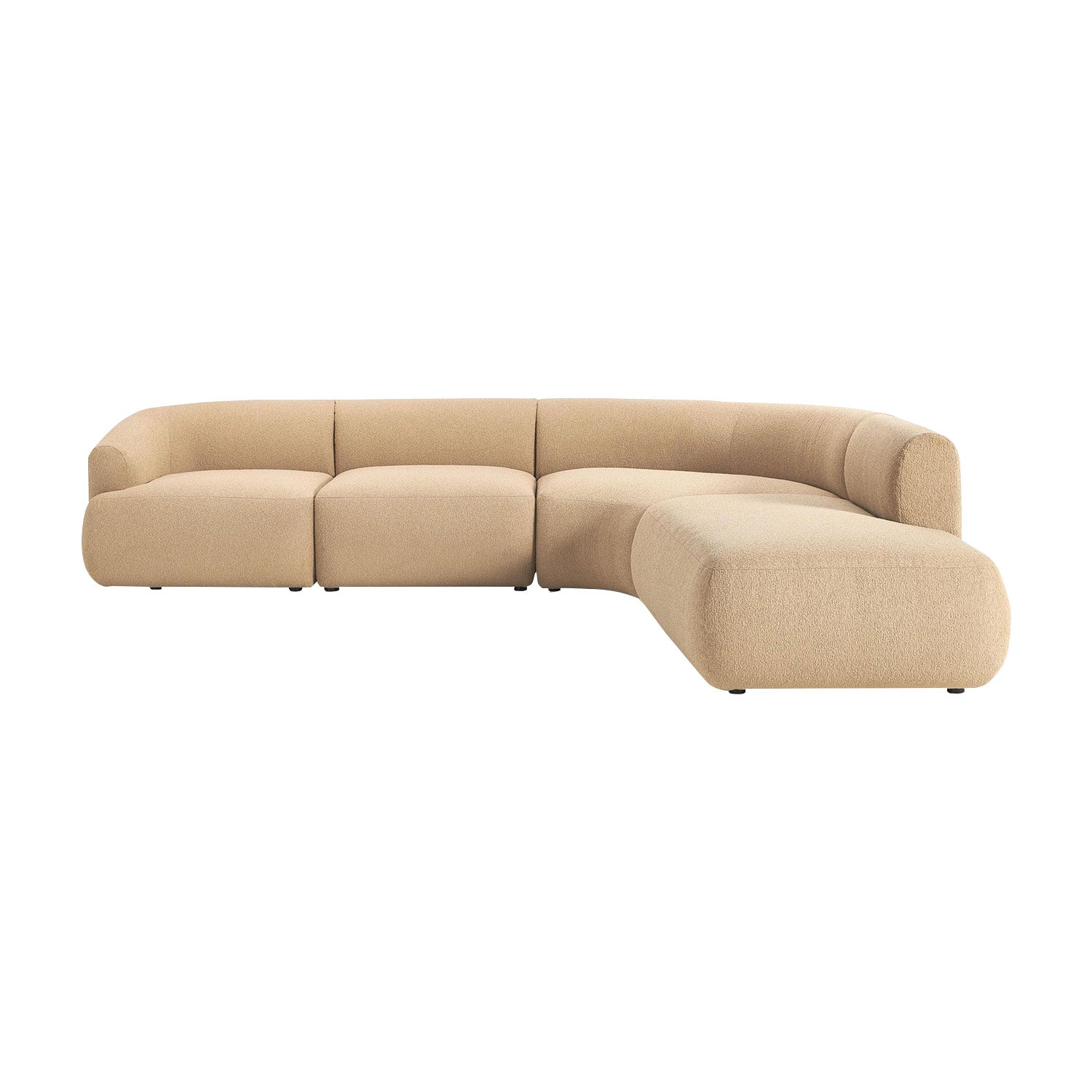 Caracalla L-Shape Sofa in Beige