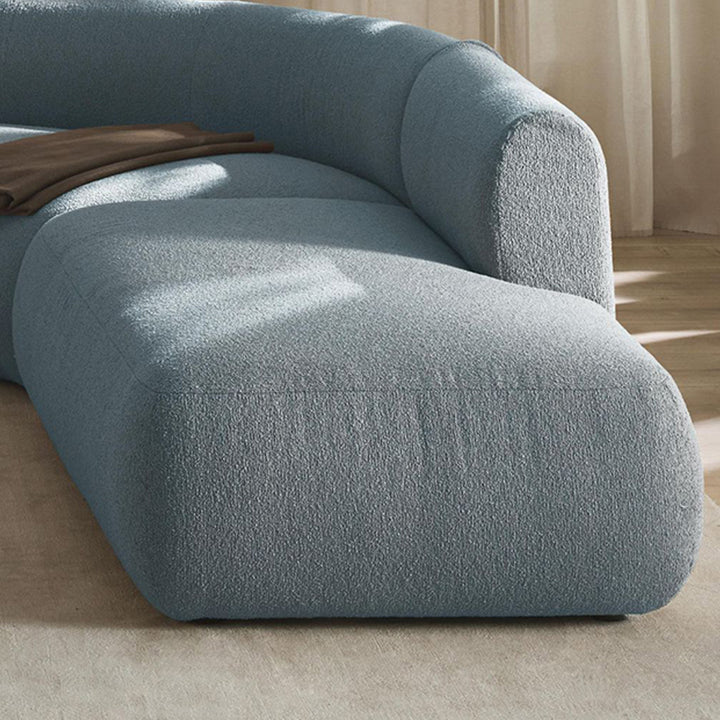 Caracalla L-Shape Sofa in Sky Blue