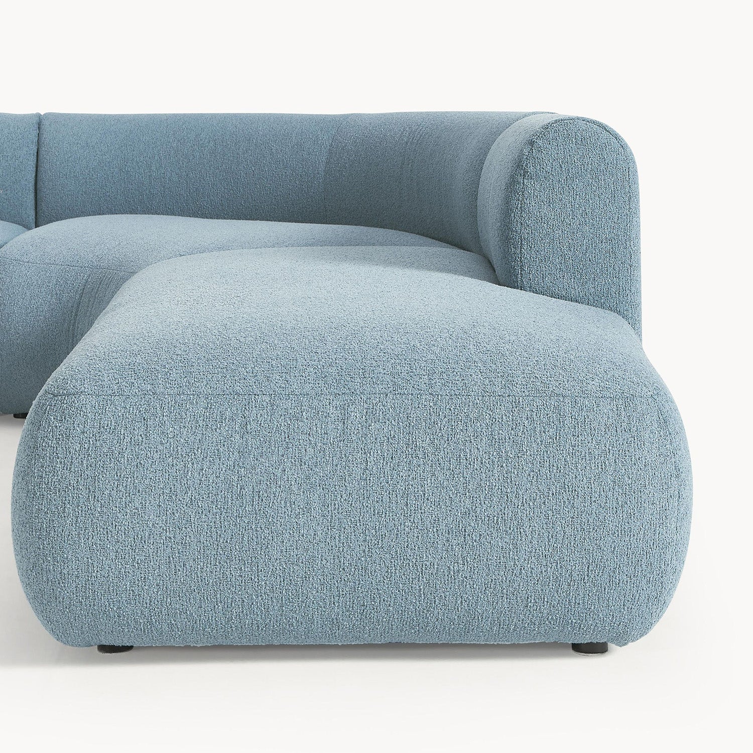 Caracalla L-Shape Sofa in Sky Blue