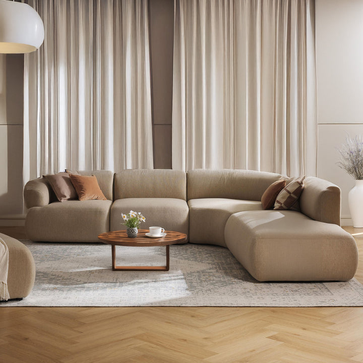 Caracalla L Shape Sofa - Off White – BLCK Homes