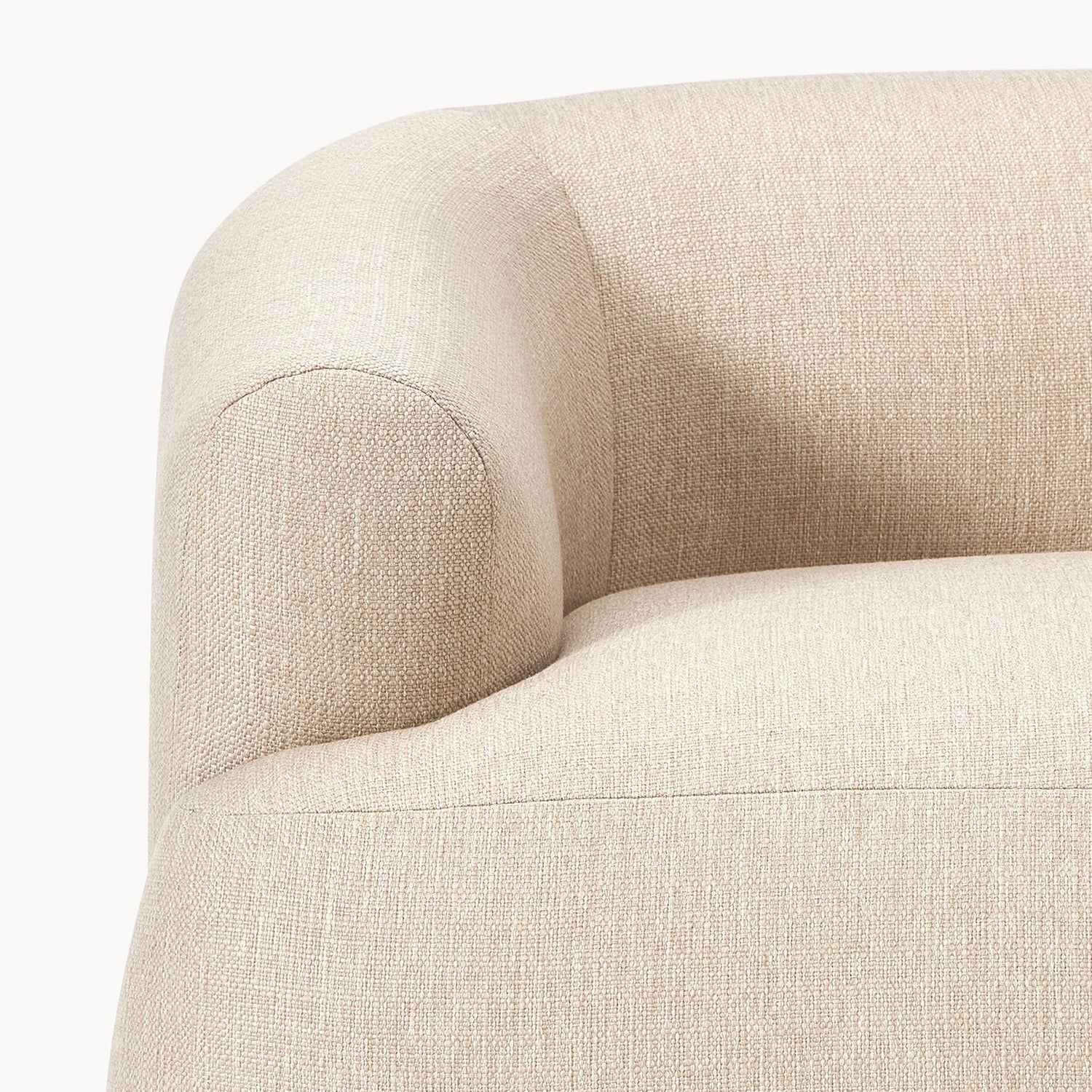 Caracalla L-Shape Sofa in Off White