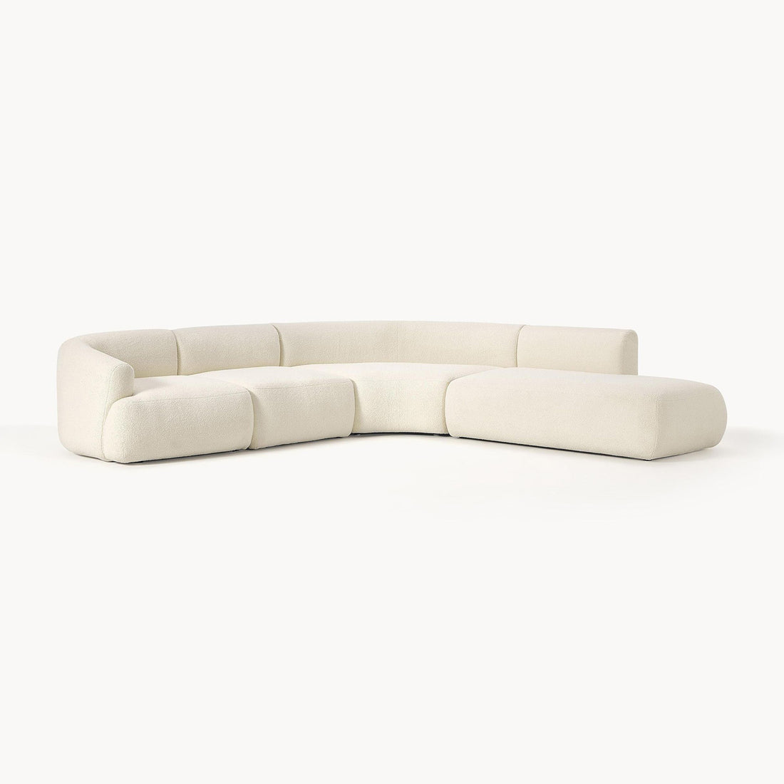 Caracalla L-Shape Sofa in White