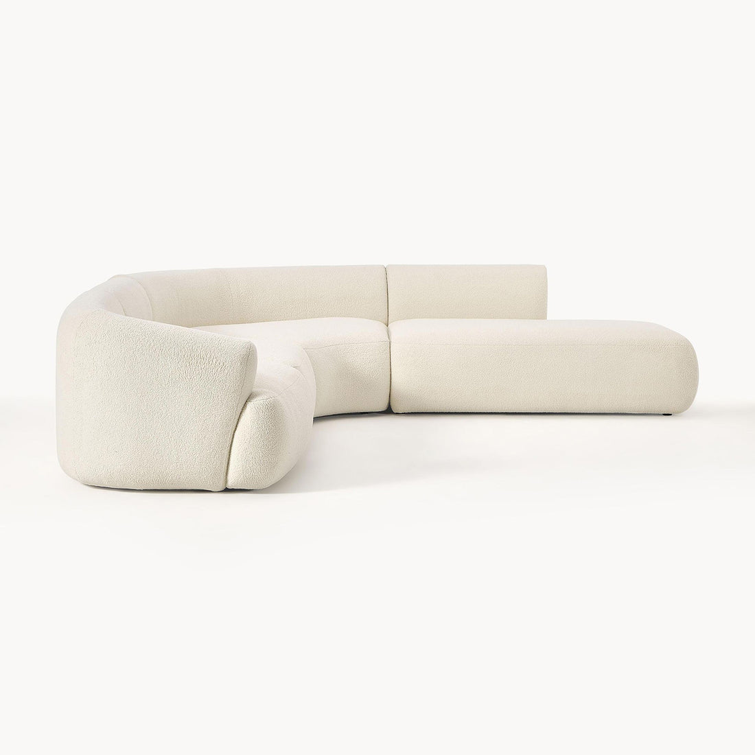 Caracalla L-Shape Sofa in White
